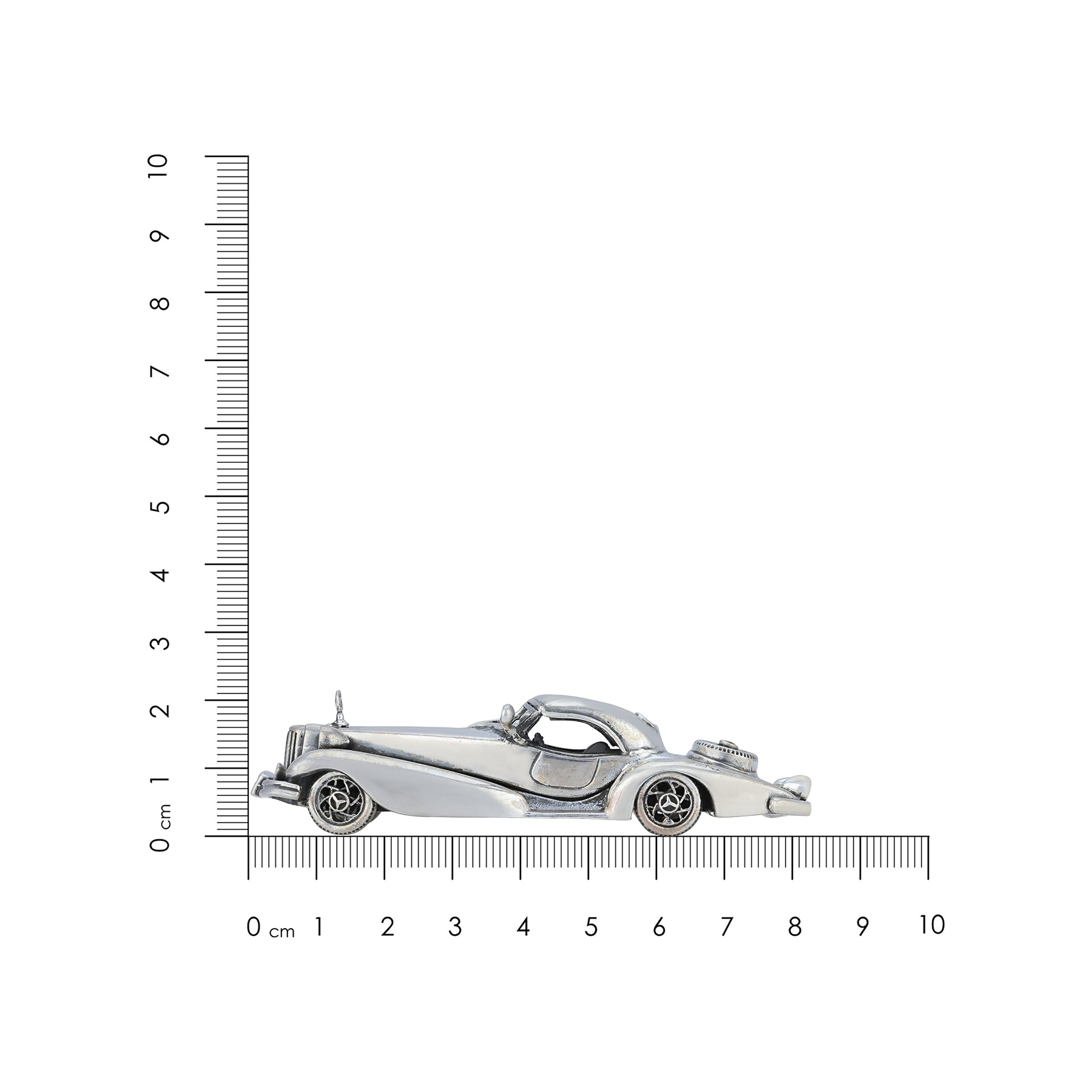 925 Classic Sterling Silver Luxury Car Miniature