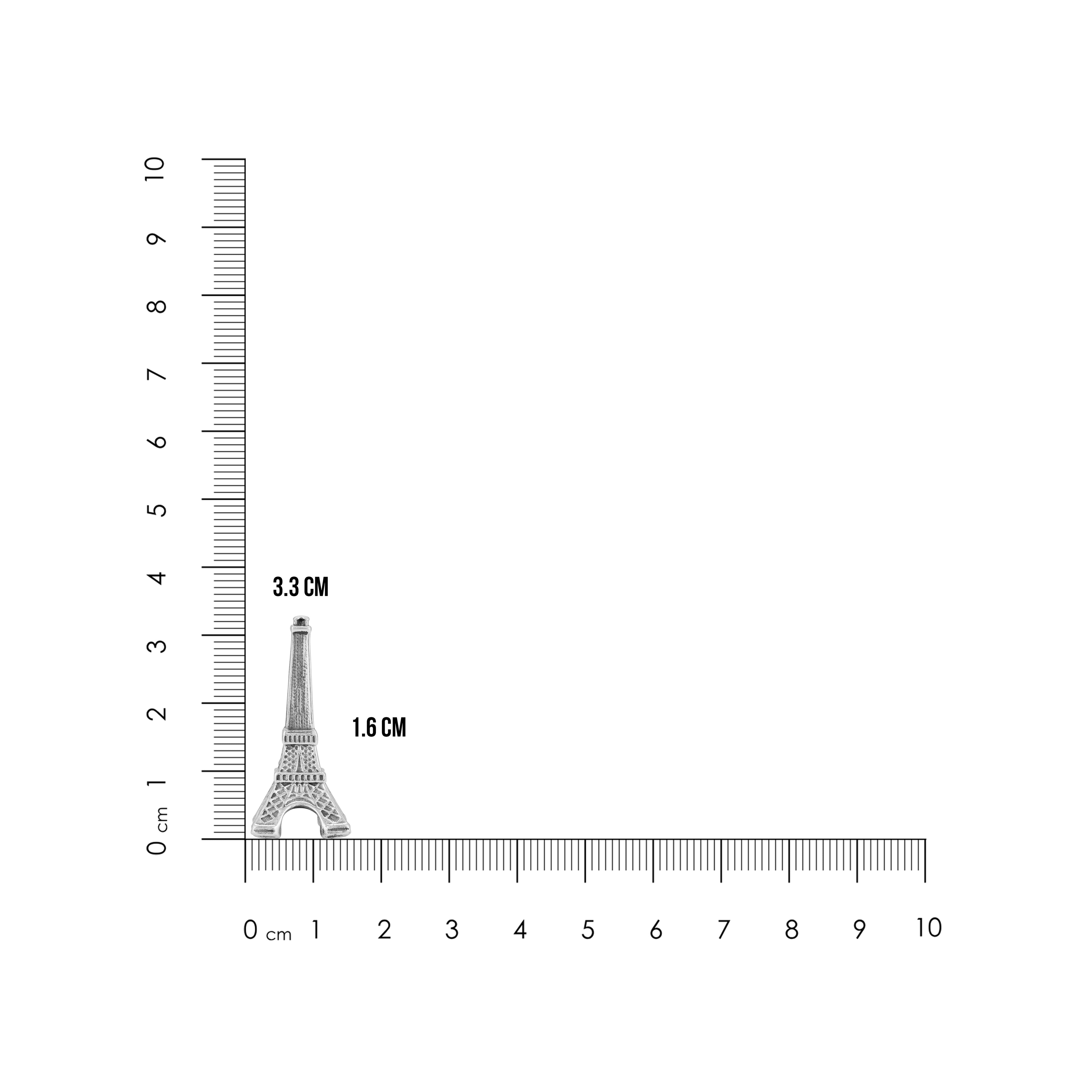 925 Decorative High-Back Chair Sterling Silver Miniature
