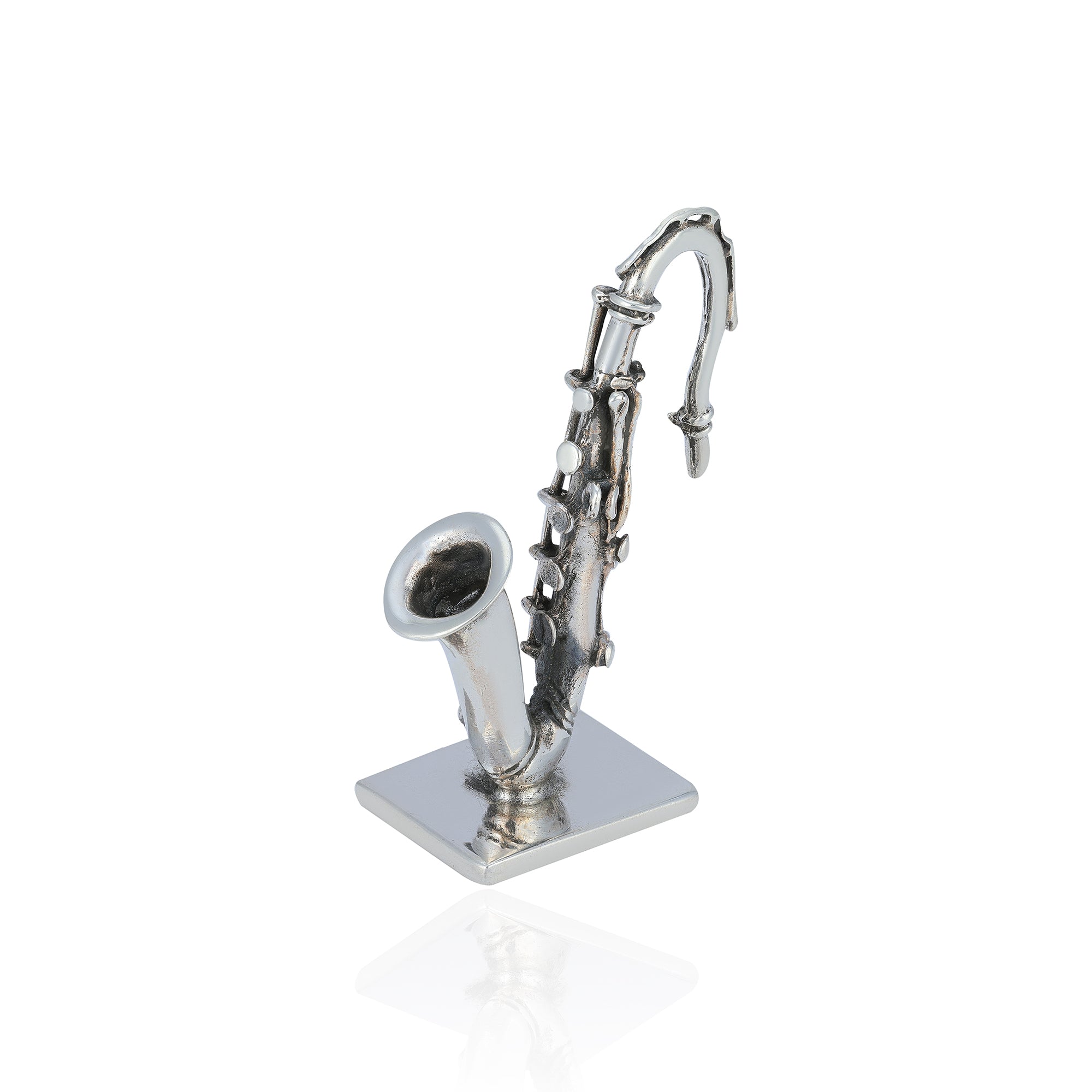 925 Saxophone Graceful Sterling Silver miniature