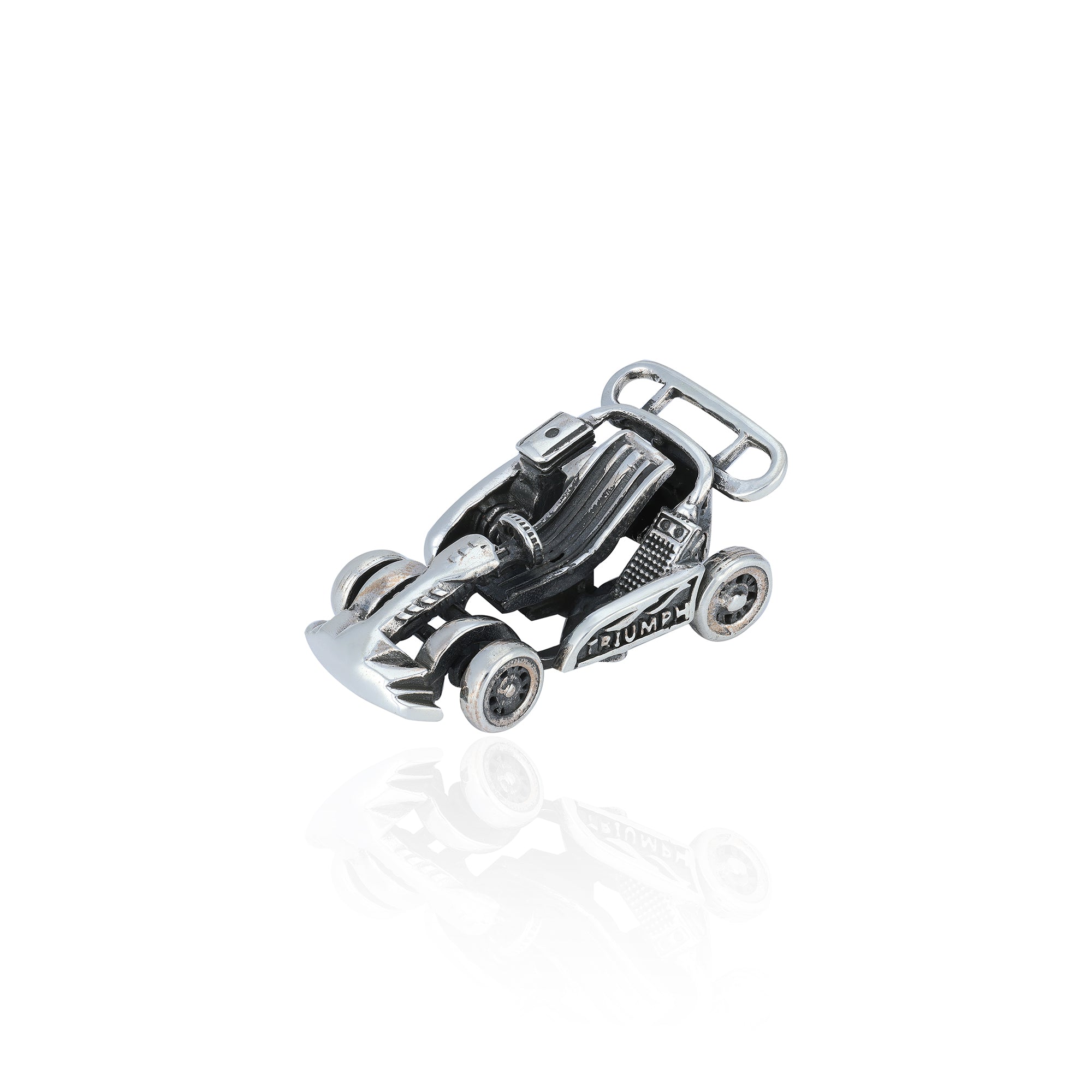 925 Speed Car Sterling Silver Miniature