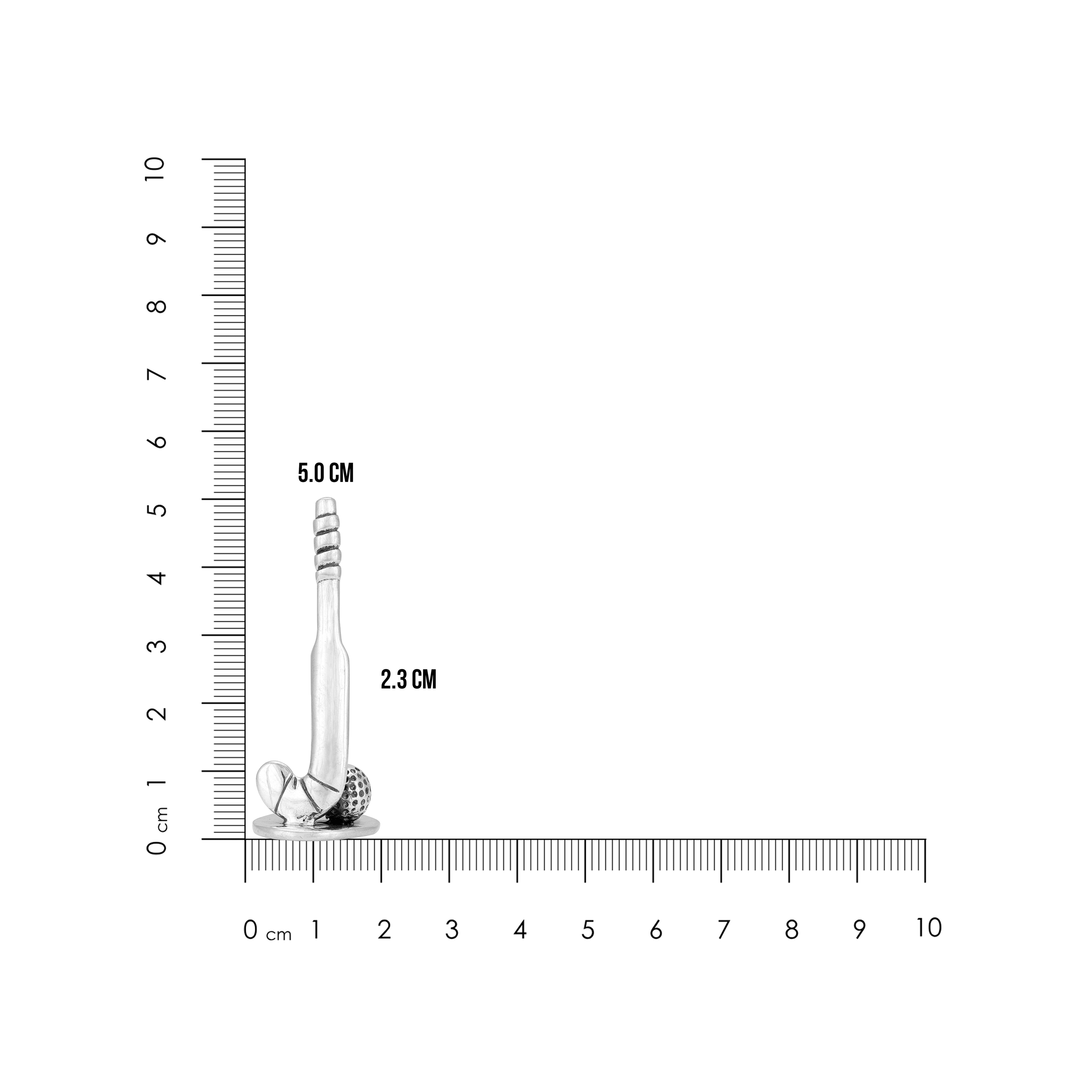 925 Sports Hockey Sterling Silver Miniature