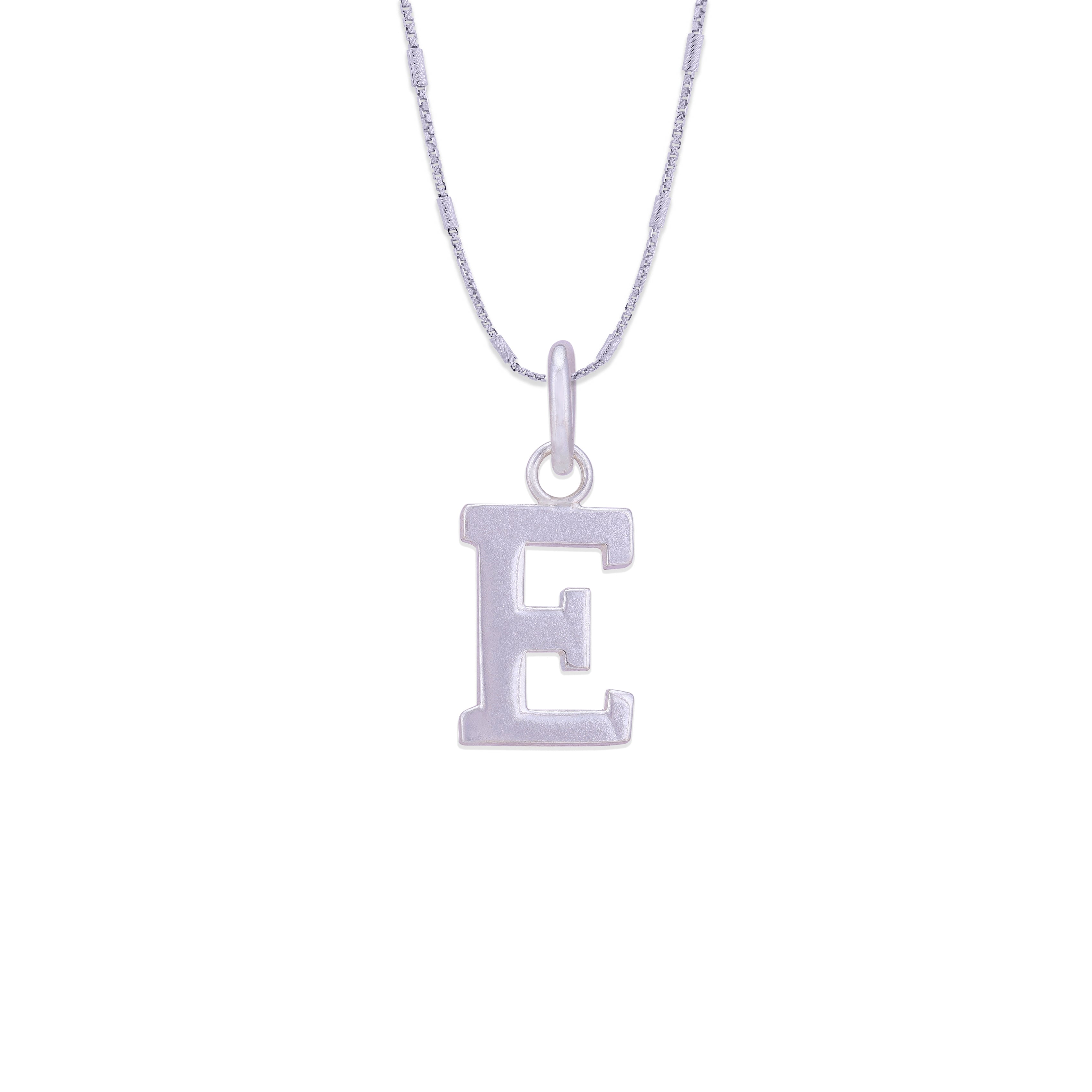 925 Sterling Silver E Rests In Classic Radiance Pendant Rakhi For Brother