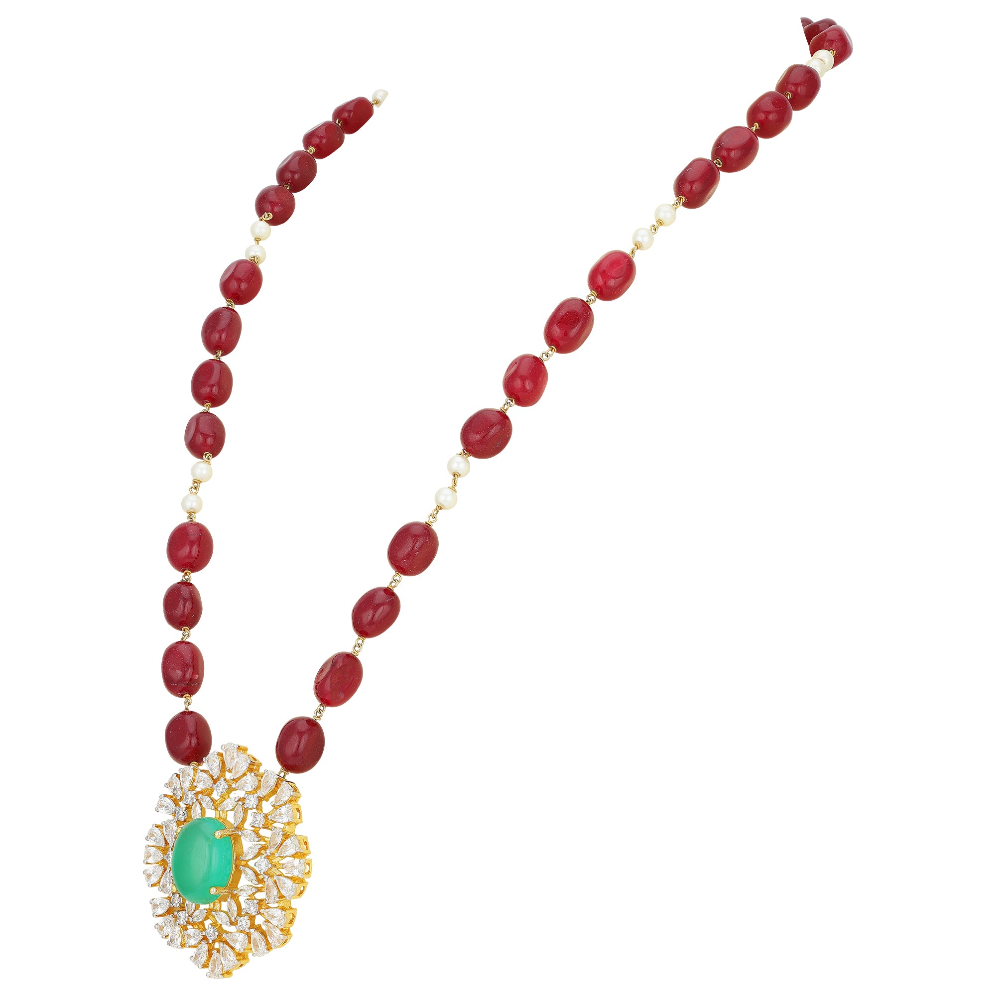 925 Sterling Silver Golden Era Charm Necklace for Women