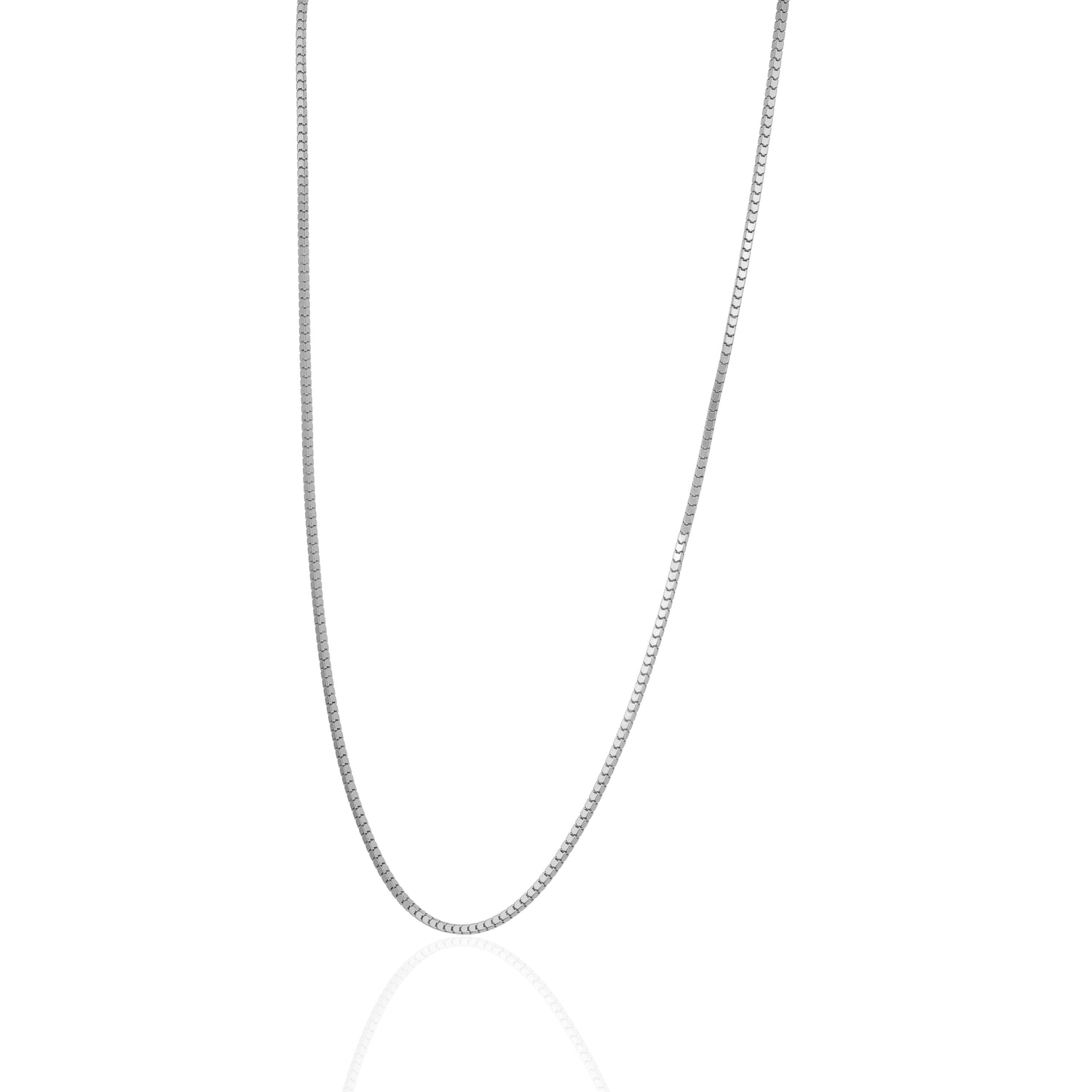 925 Sterling Silver Gridlock Geometric Chain for Men