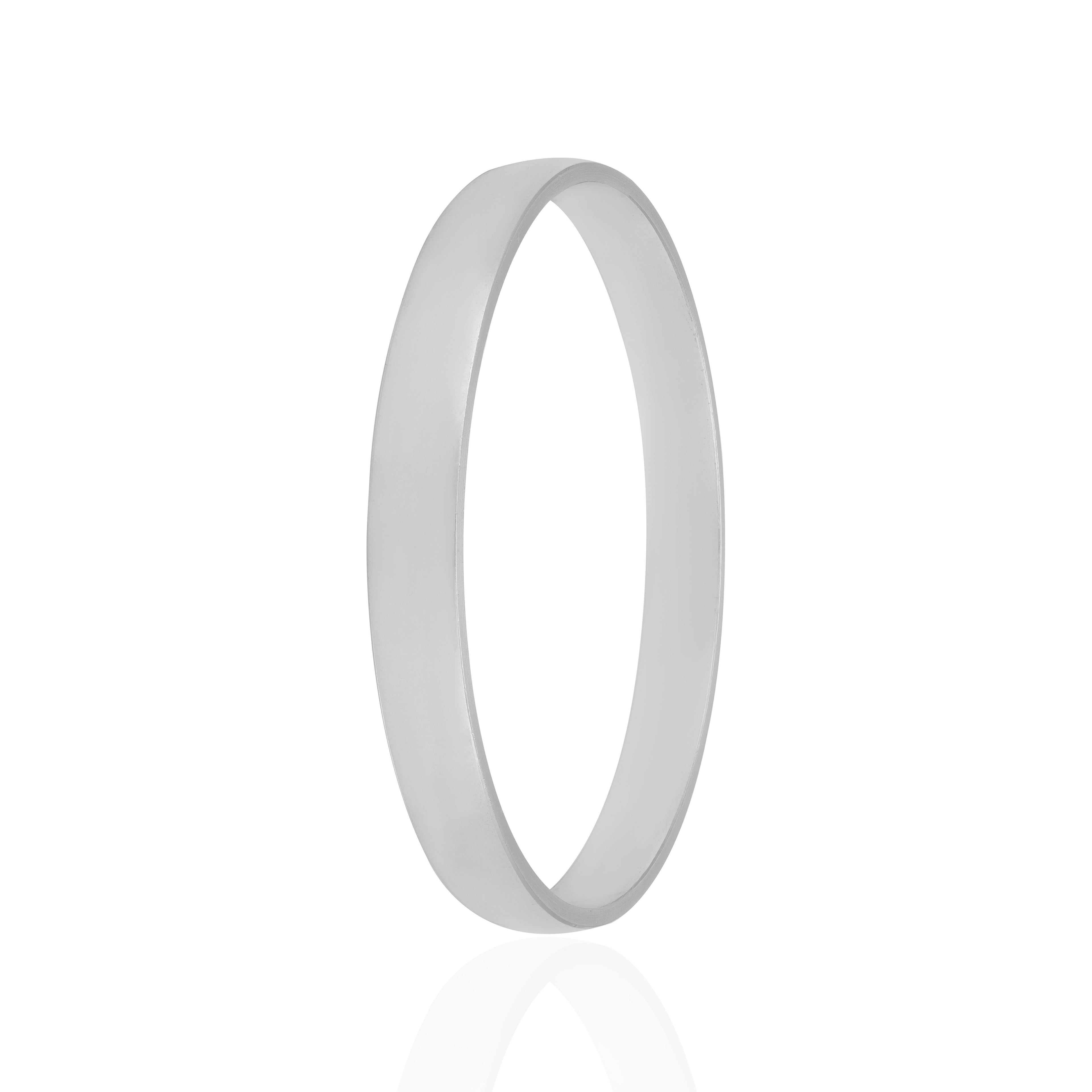 925 Sterling Silver Metropolitan Shine Polished Kada for Men