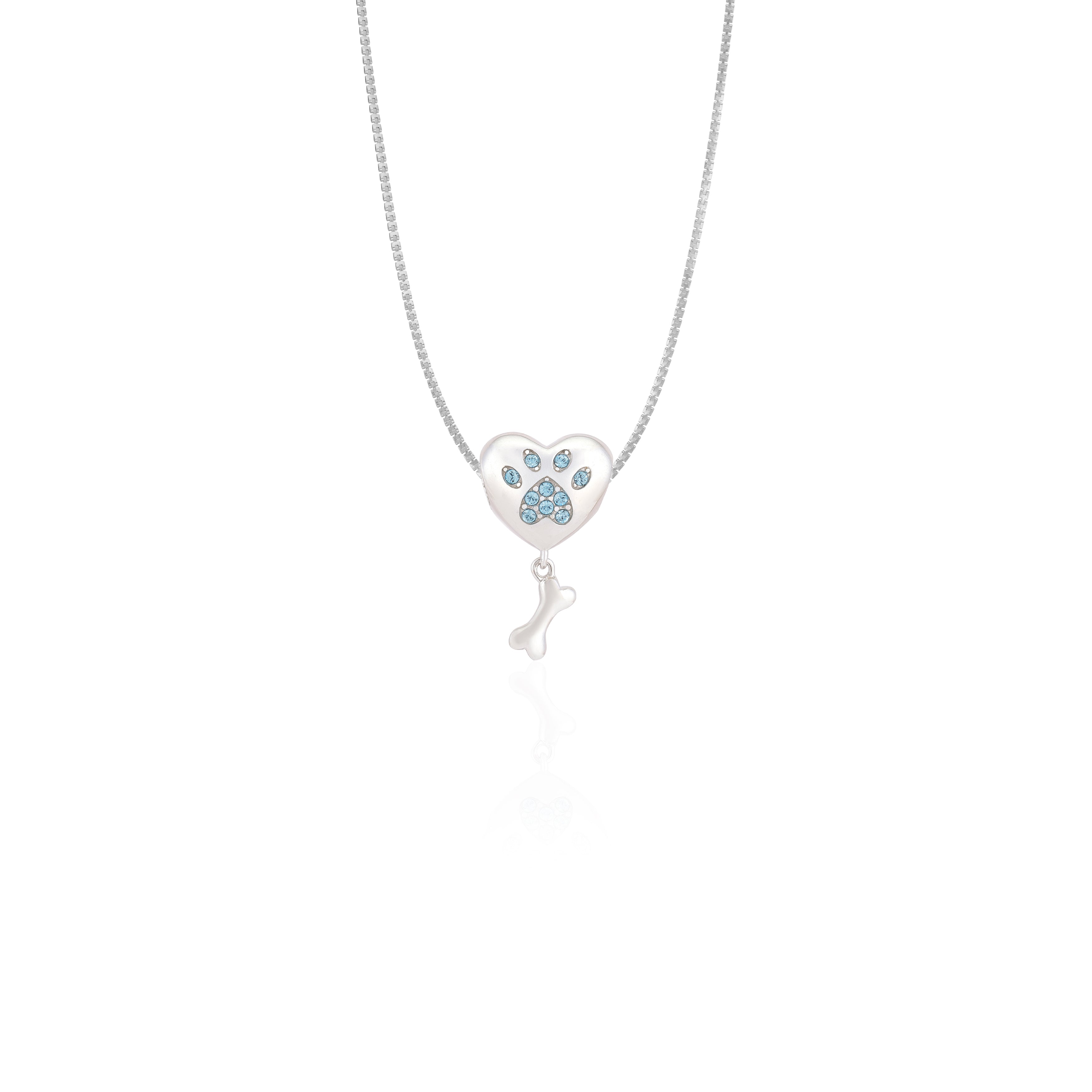 925 Sterling Silver TailWag Treasures Charm Pendant for Women