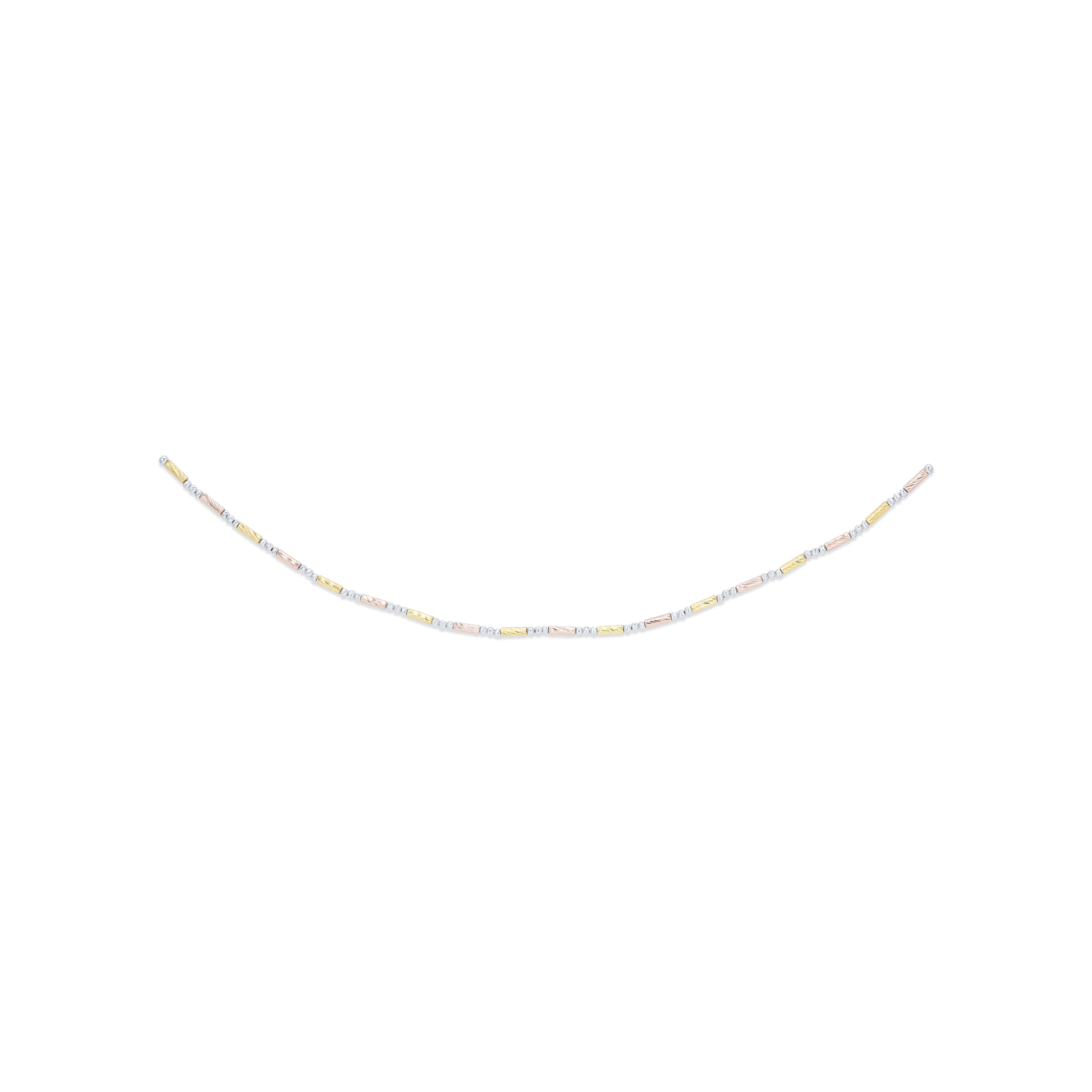 925 Sterling Silver Versatile Tricolor Magnetic Bracelet Anklet Ring for Women