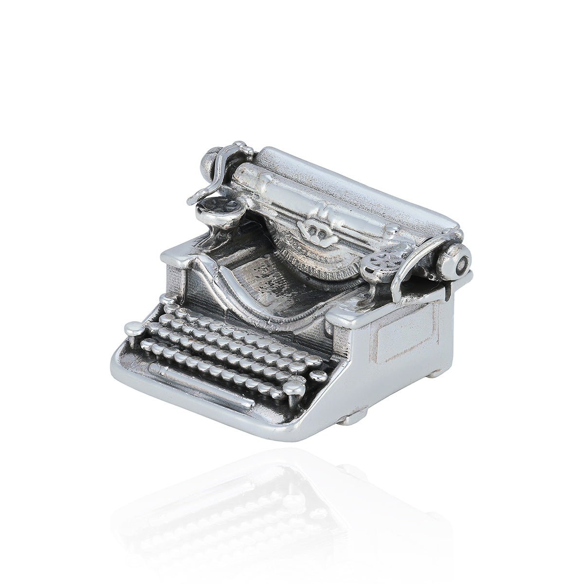 925 Typewriter Sterling Silver Miniature