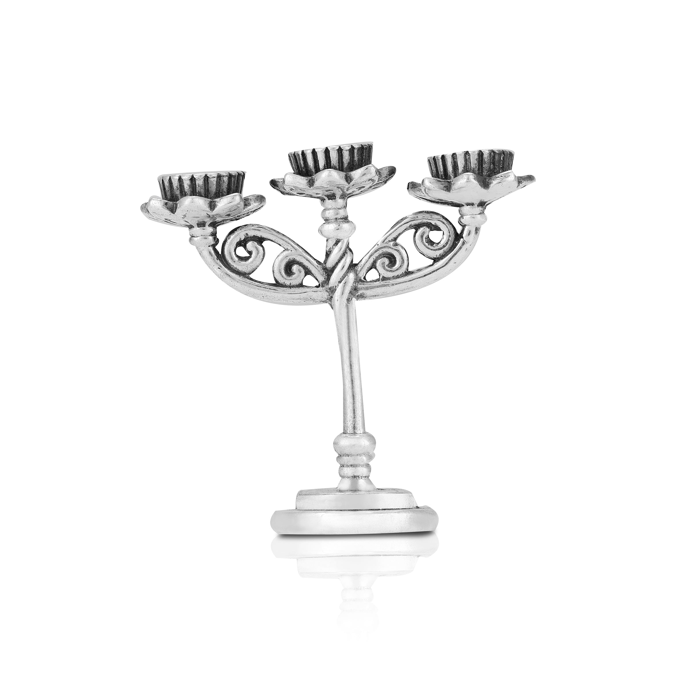 925 Candle Beauty Sterling Silver Miniature