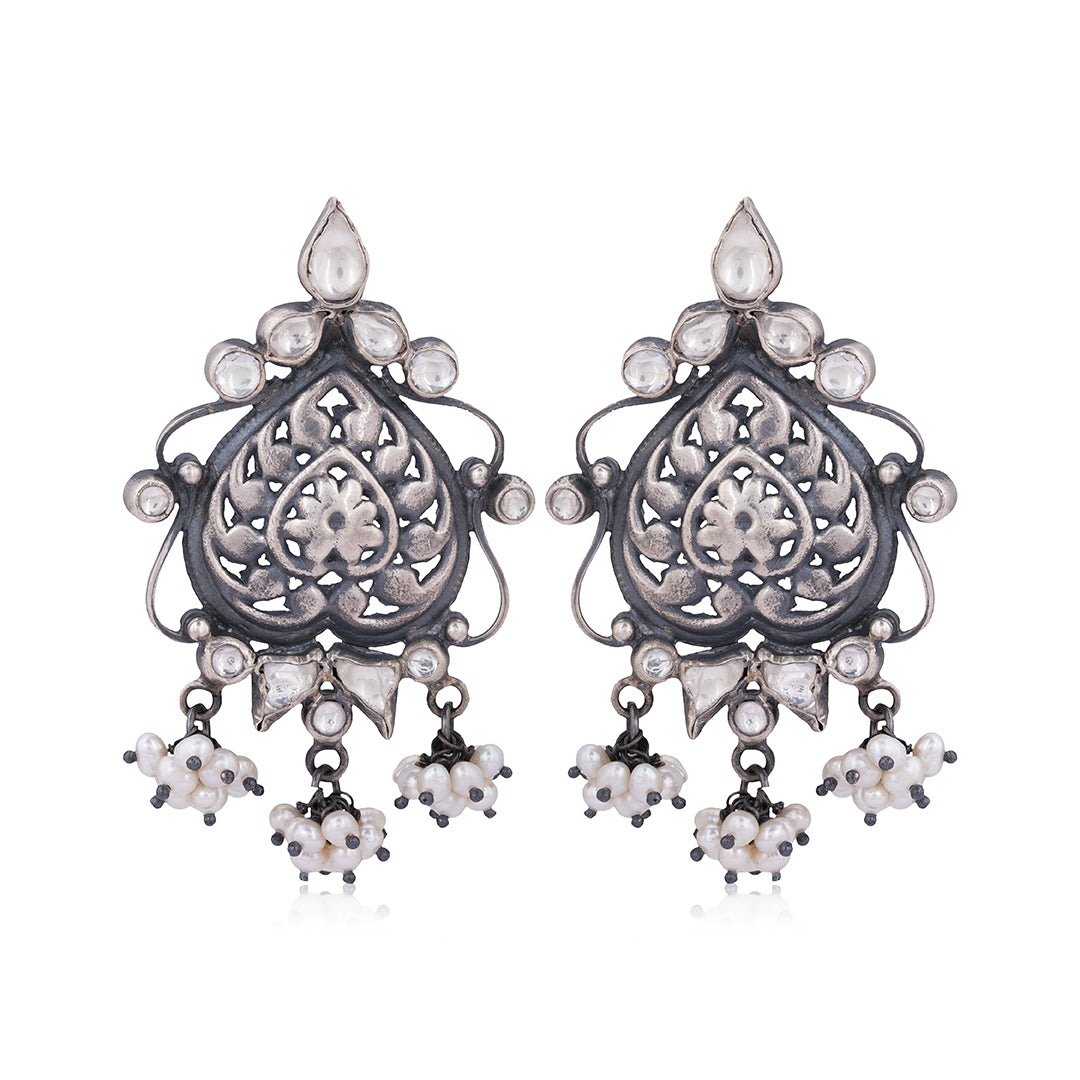 925 Glorious Pearl Sterling Silver Earring