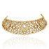 925 Gold Plated Opulent Kundan Sterling Silver Necklace