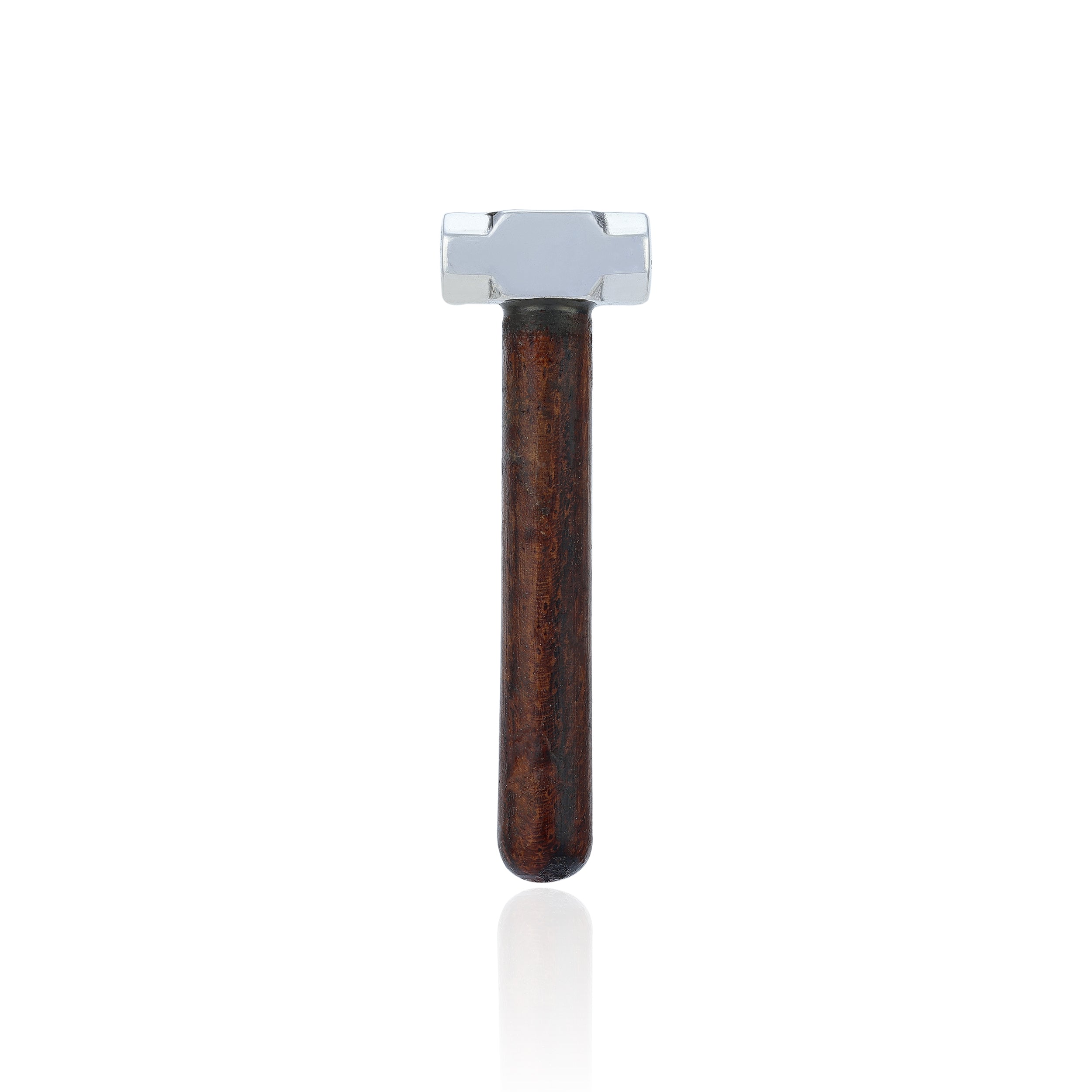 925 Hammer Wooden Handle Sterling Silver Miniature