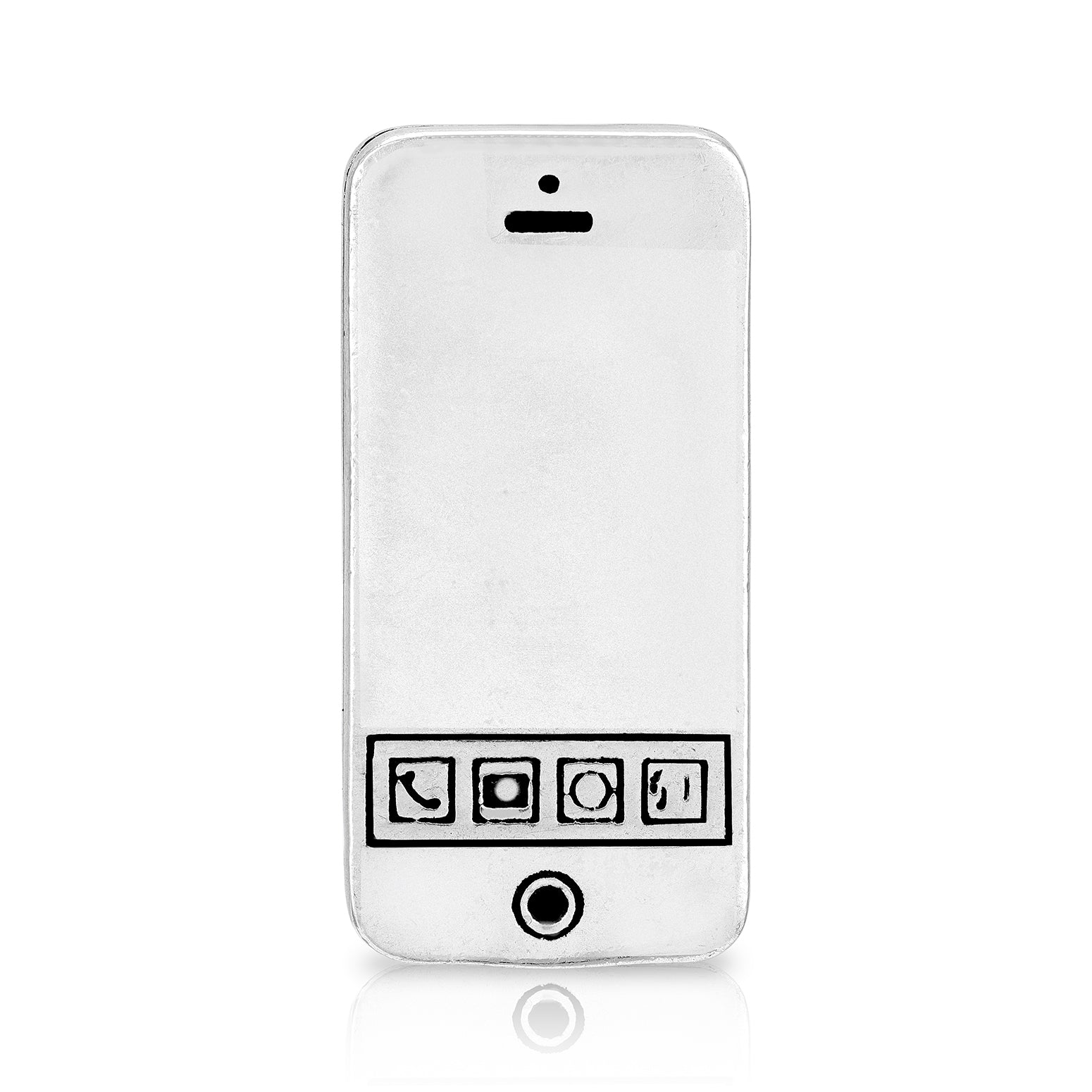 925 Mobile phone Sterling Silver Miniature