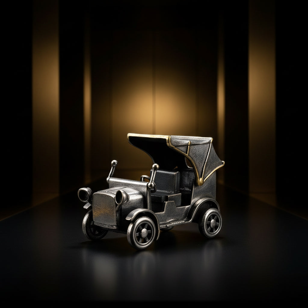 925 Motorcar Sterling Silver Miniature