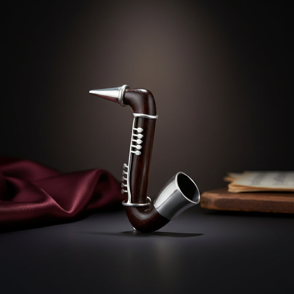 925 Saxophone Musical Sterling Silver Miniature