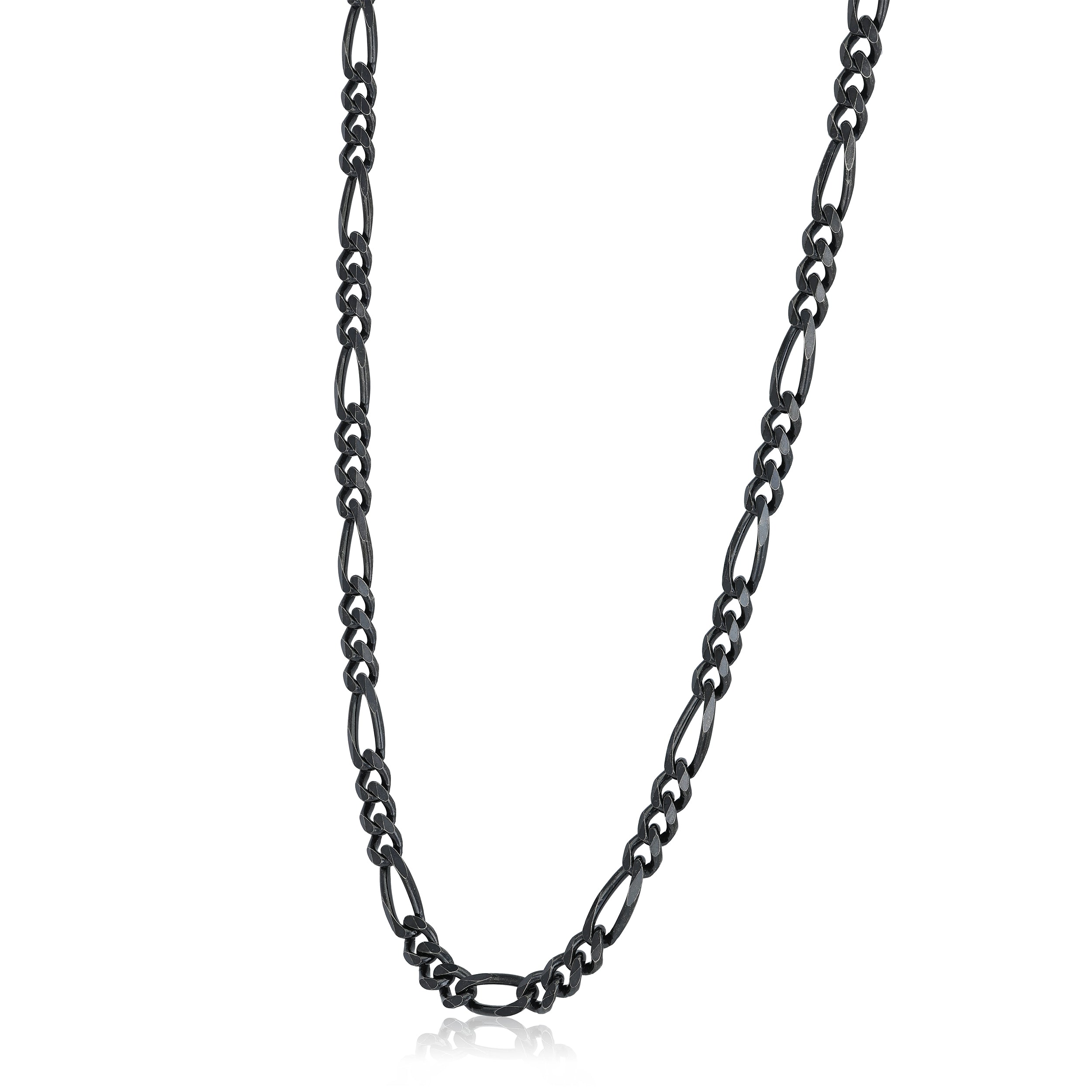 925 Sterling Silver Radiant Orbit DualTone Chain for Men