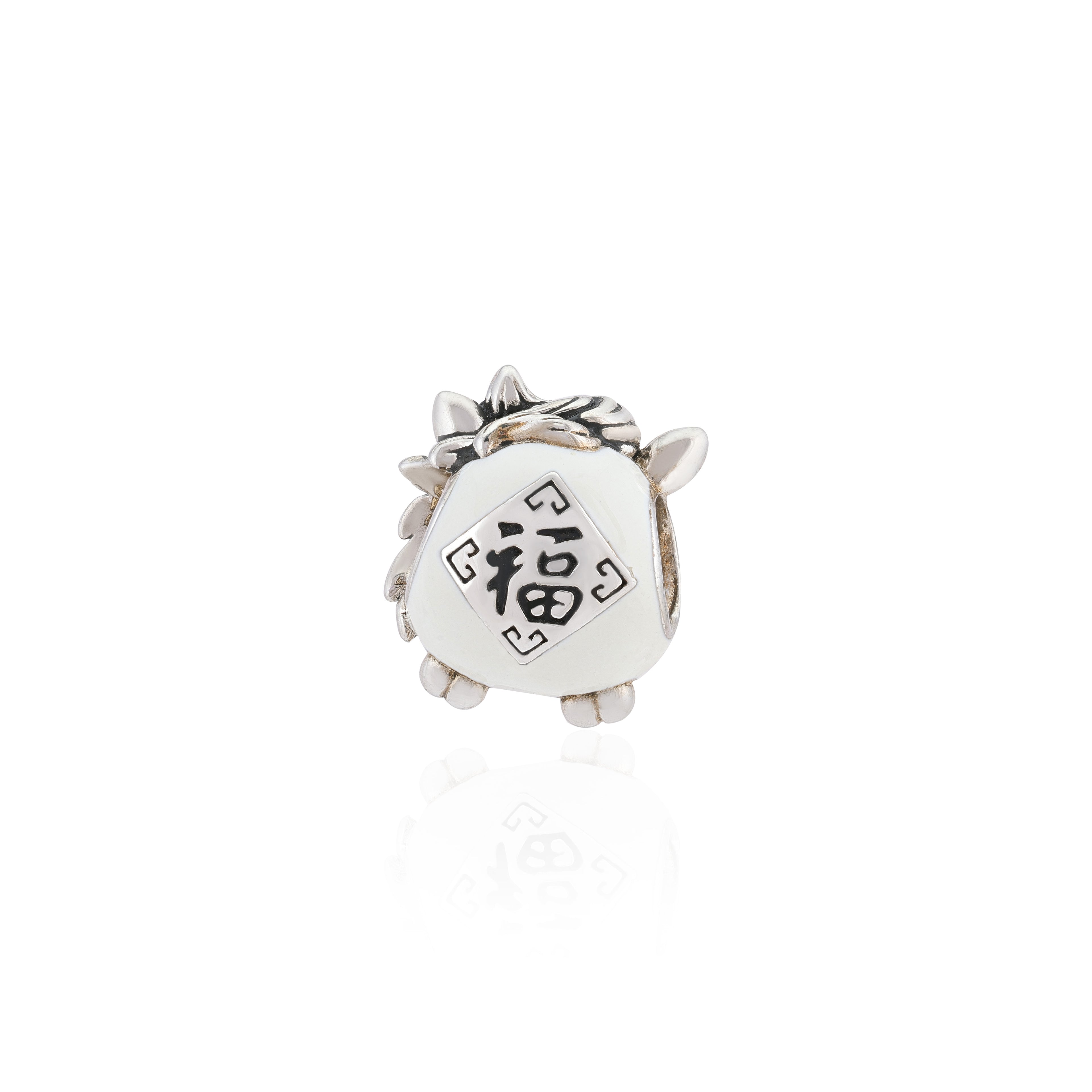 925 Sterling Silver Prancing Pony Joy Charm Pendant for Women