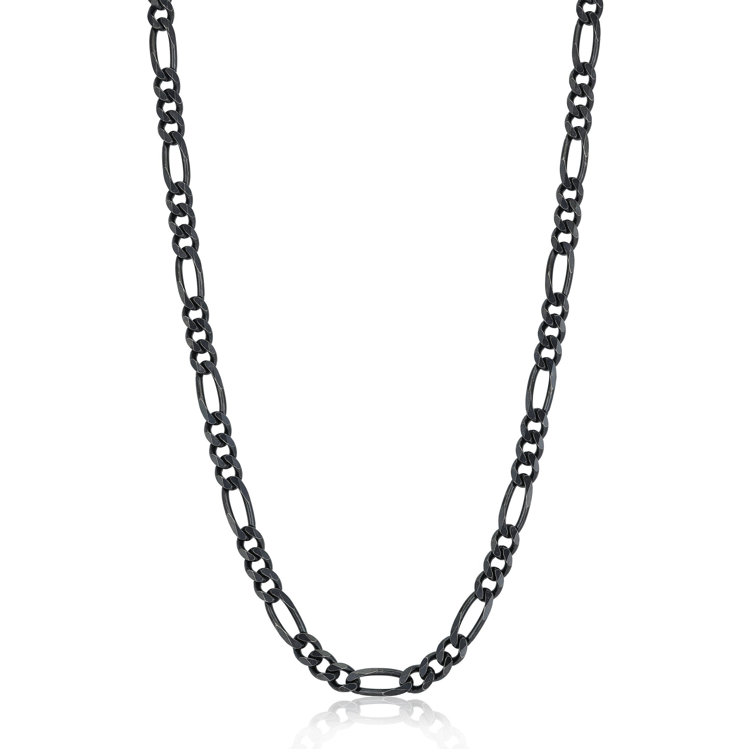 925 Sterling Silver Radiant Orbit DualTone Chain for Men