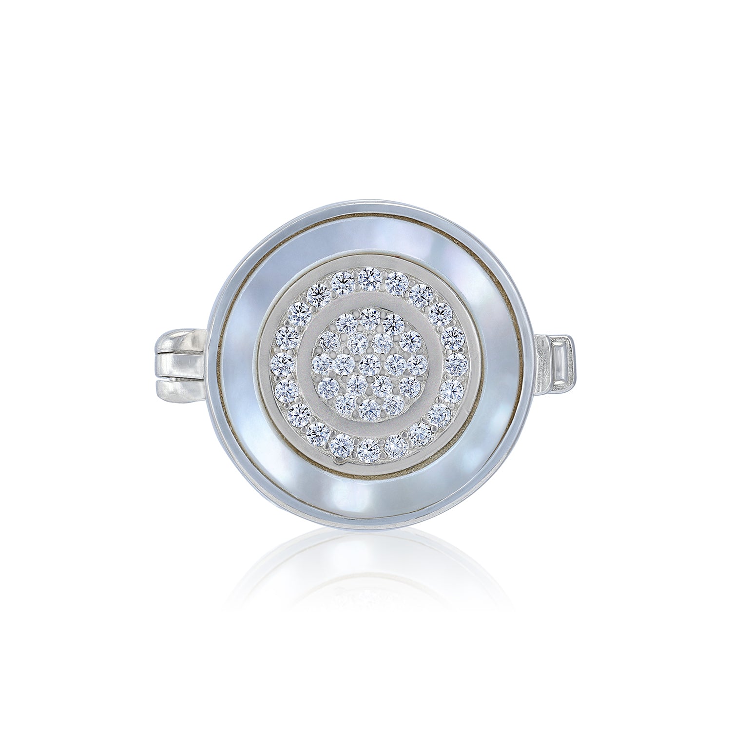 925 Sterling Silver Constellation Halo Sparkle Coat Pin for Men