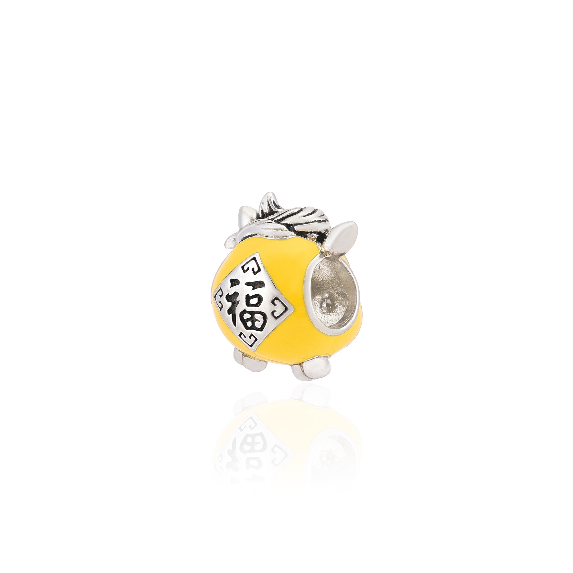 925 Sterling Silver Glowtail Happy Foal Charm Pendant for Women