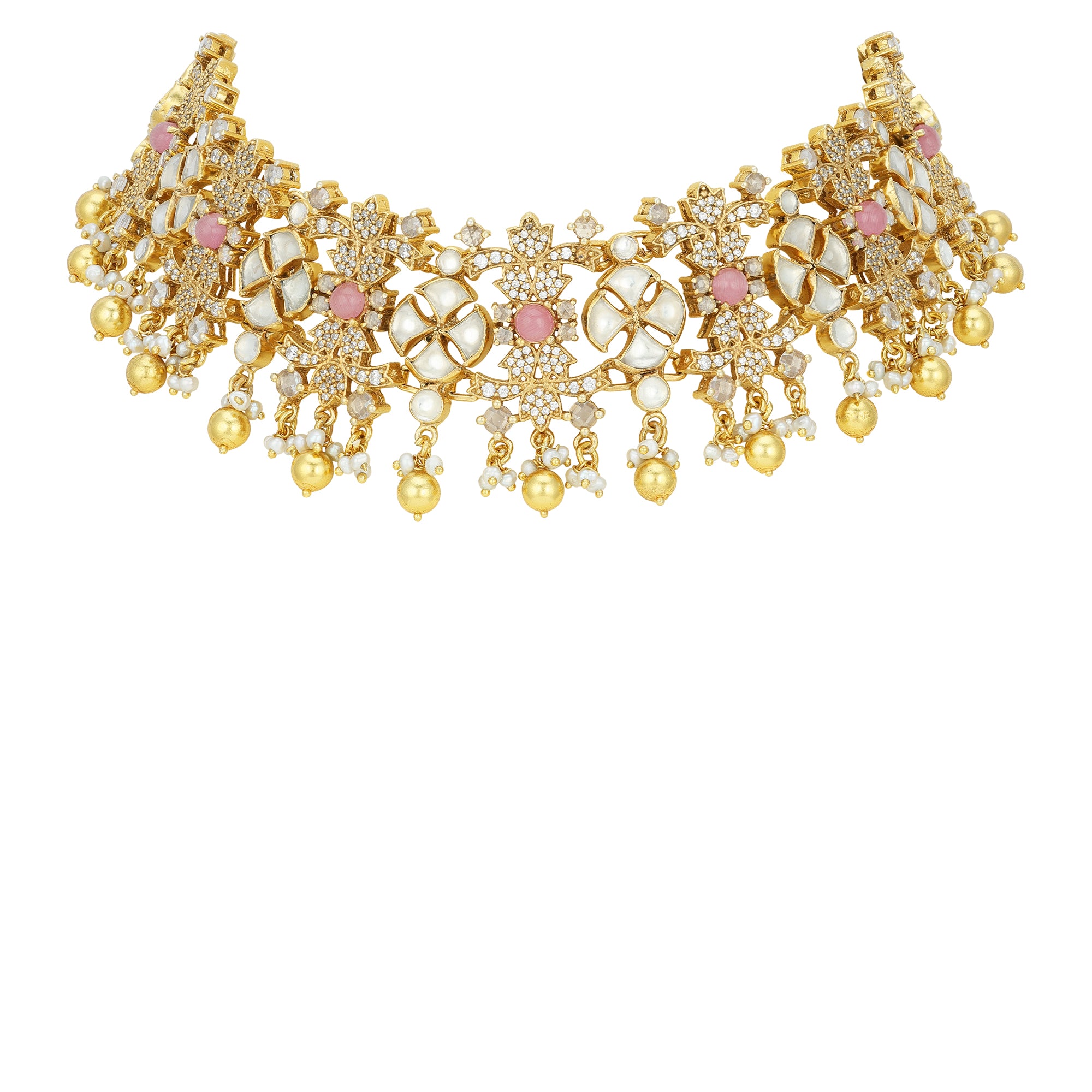 925 Sterling Silver Majestic Pearl Charm Necklace for Women