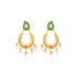 925 Sterling Silver Manga Chandbali Pearl Drop Earrings for Women