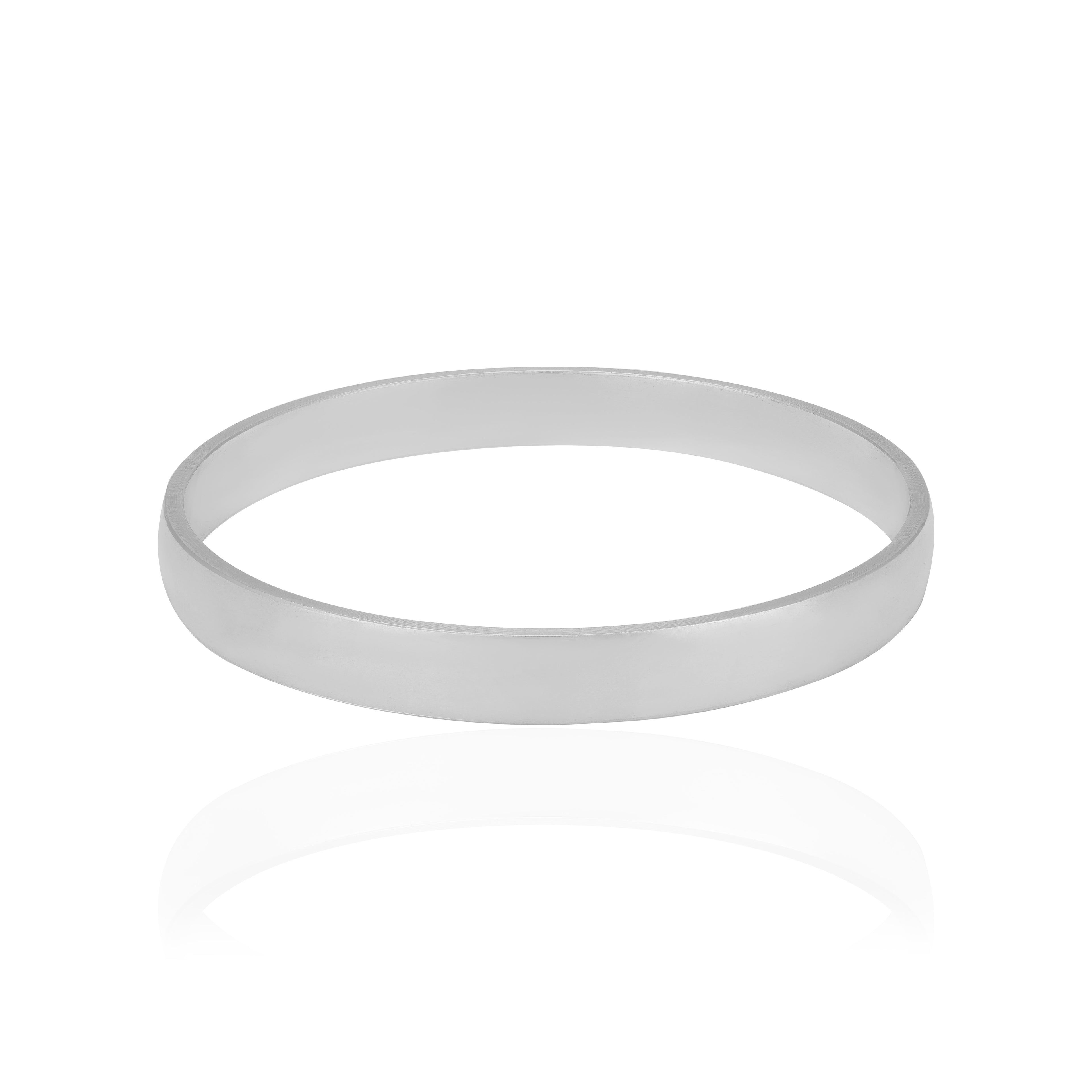 925 Sterling Silver Metropolitan Shine Polished Kada for Men