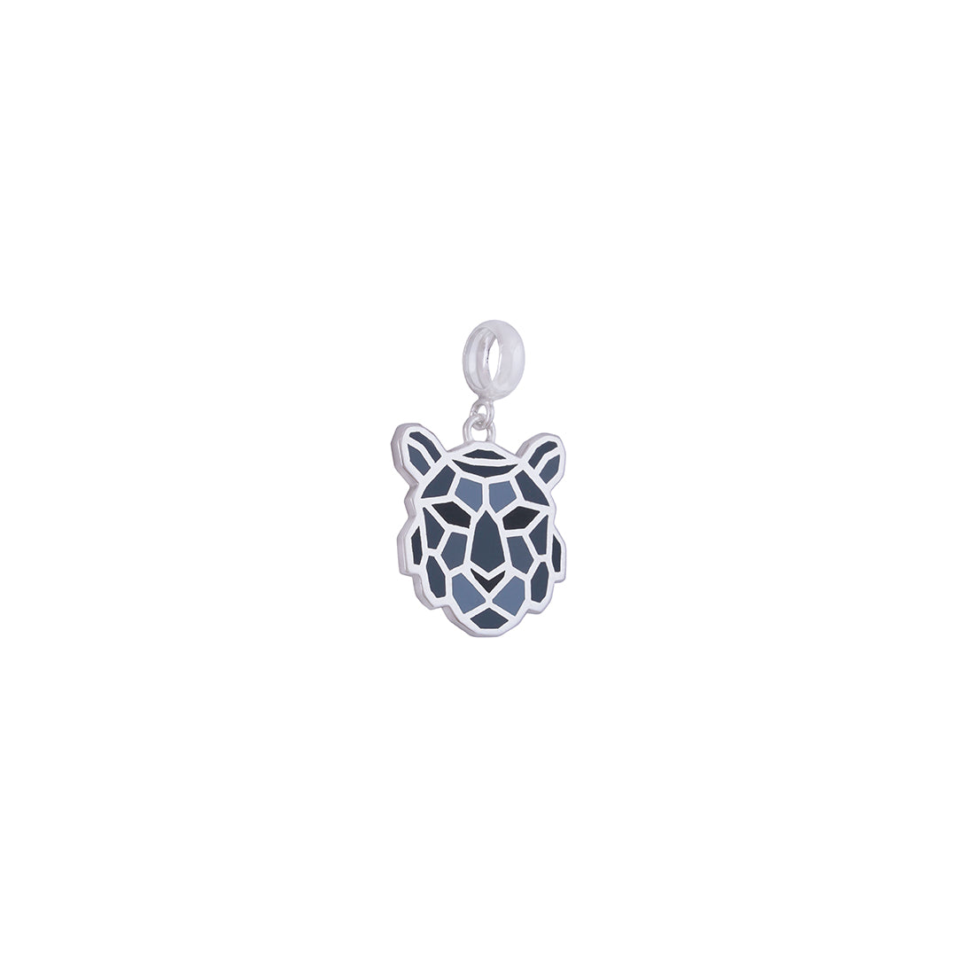 925 Sterling Silver Mosaic Beast Pendant