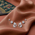 925 Sterling Silver Paw & Petals Multi-Pierced Ear Set for Women