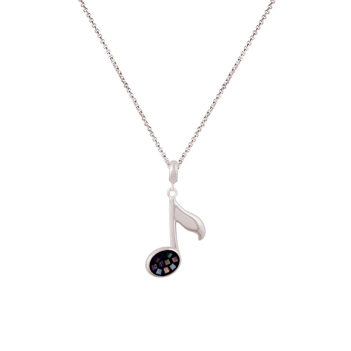 925 Sterling Silver Rainbow Rhythm Pendant