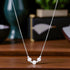 925 Sterling Silver Regal Pearl Arc Chain For Women