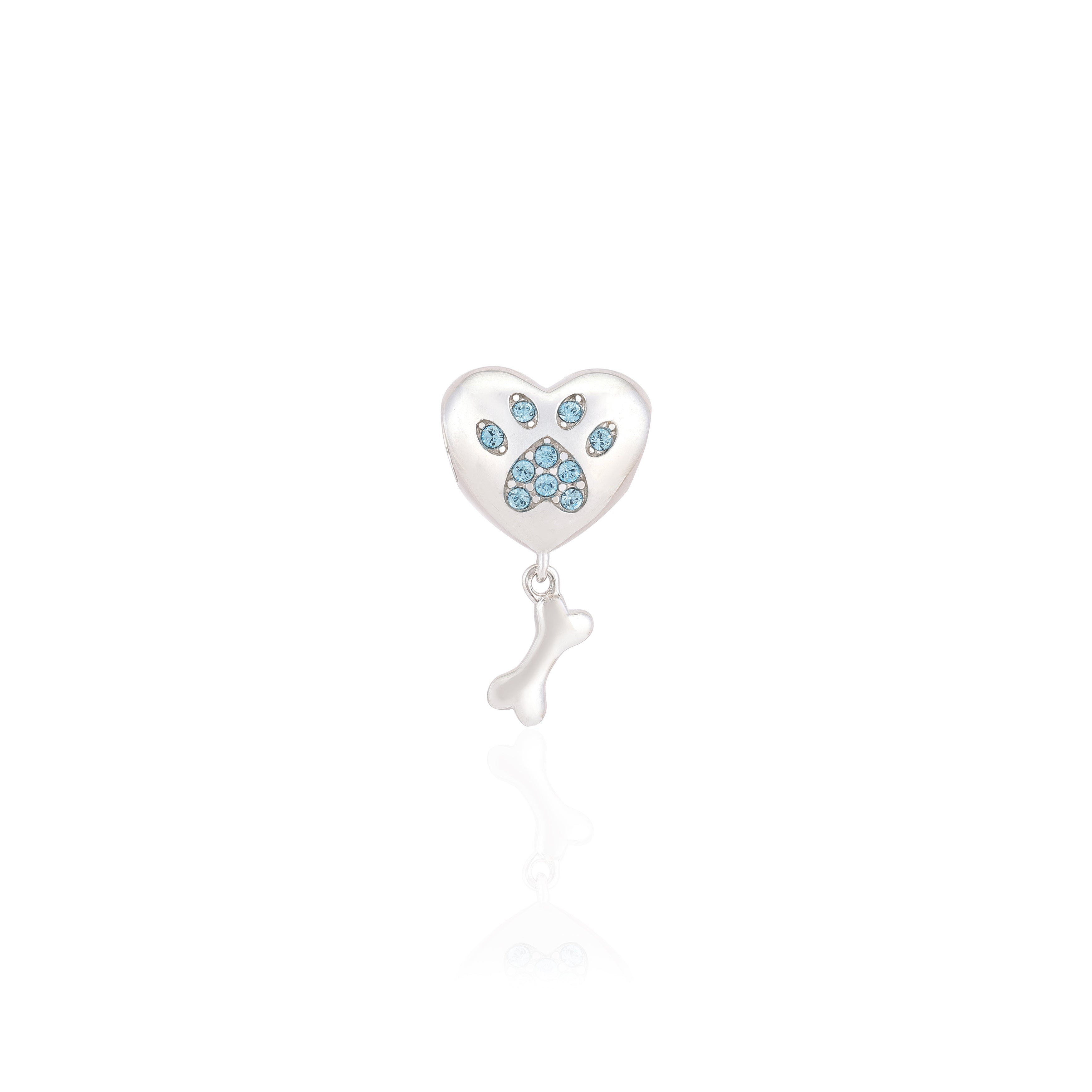 925 Sterling Silver TailWag Treasures Charm Pendant for Women
