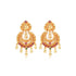925 Sterling Silver Vintage Chandbali Gold Plated Earrings for Women