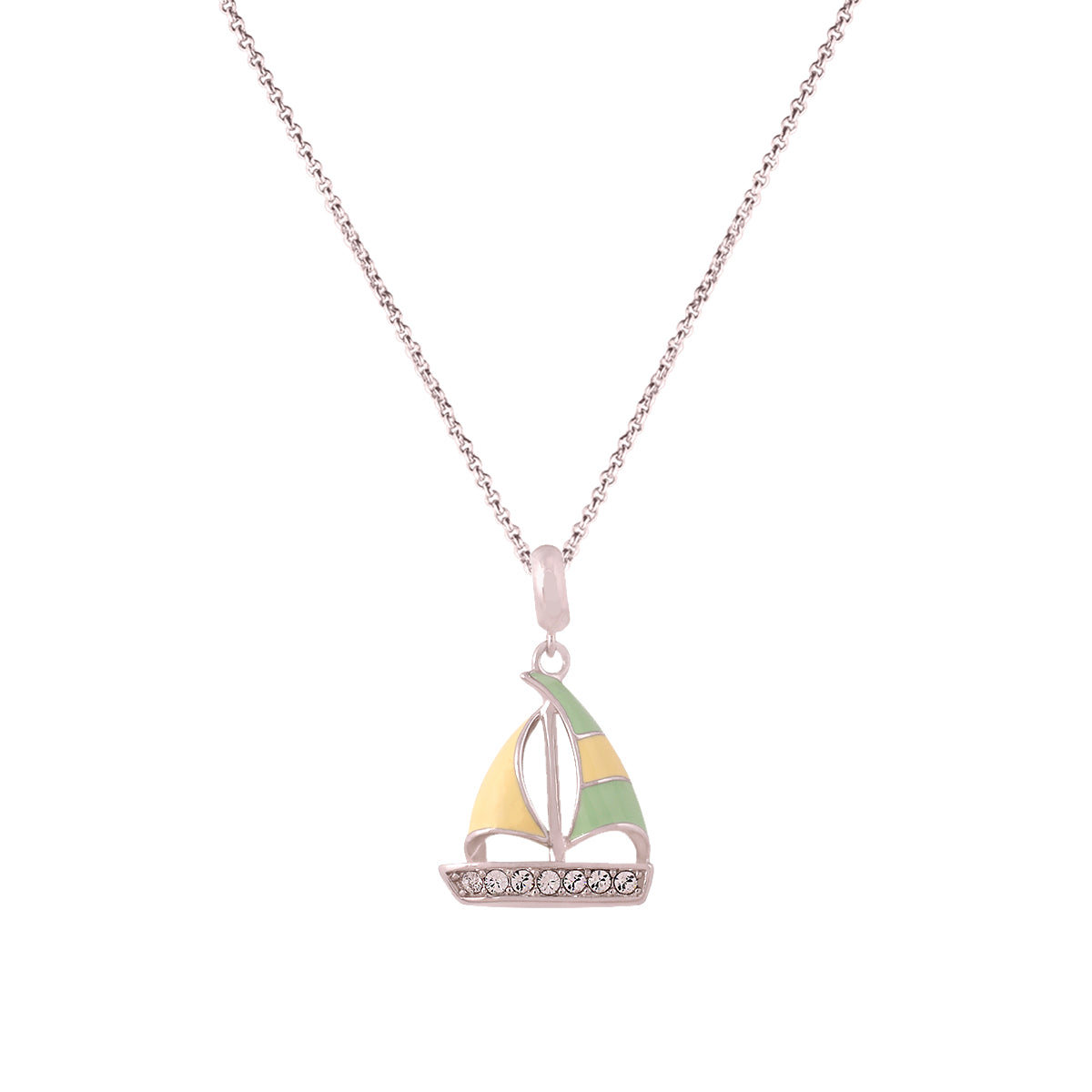 925 Sterling Silver Wave Rider Pendant