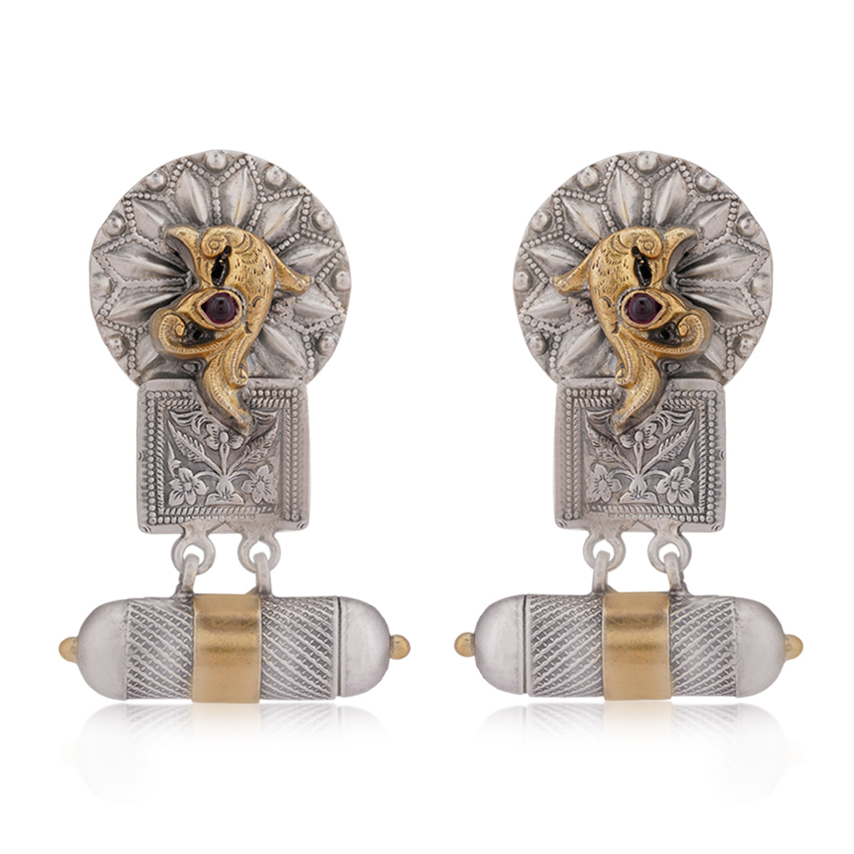 925 Timeless Trove Drop Sterling Silver Earrings