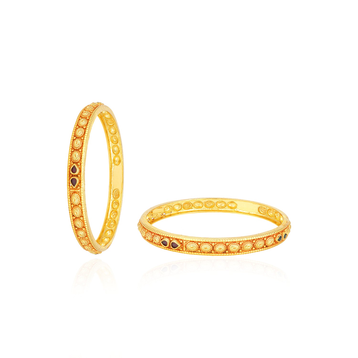 925 sterling Silver Oviflora Tear Drop kemp Bangles for Women