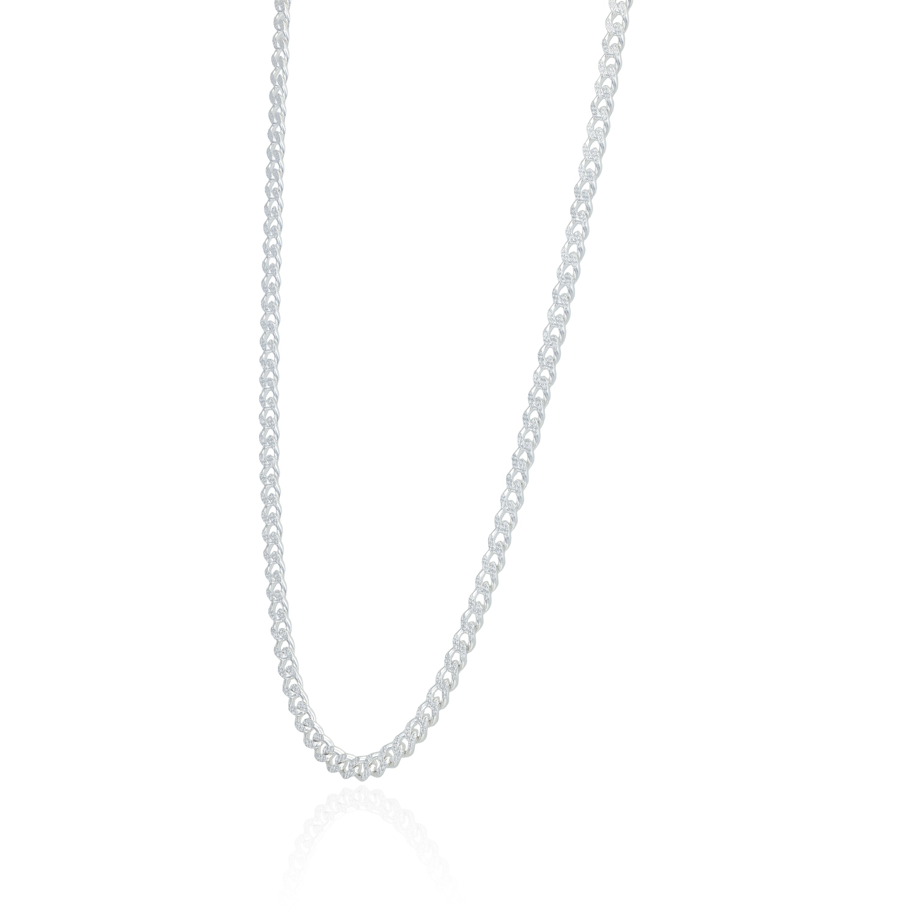 Bold Curb 925 Silver Chain