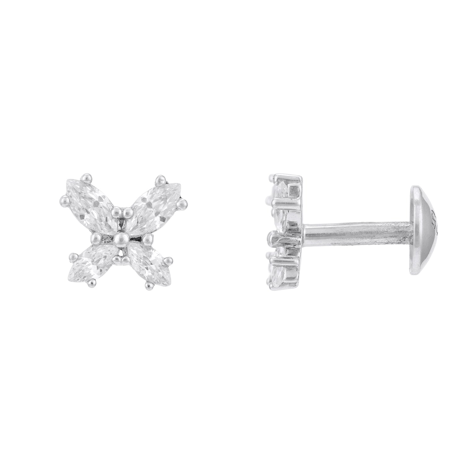 Charm Buterfly 925 Sterling Silver Earrings for Women