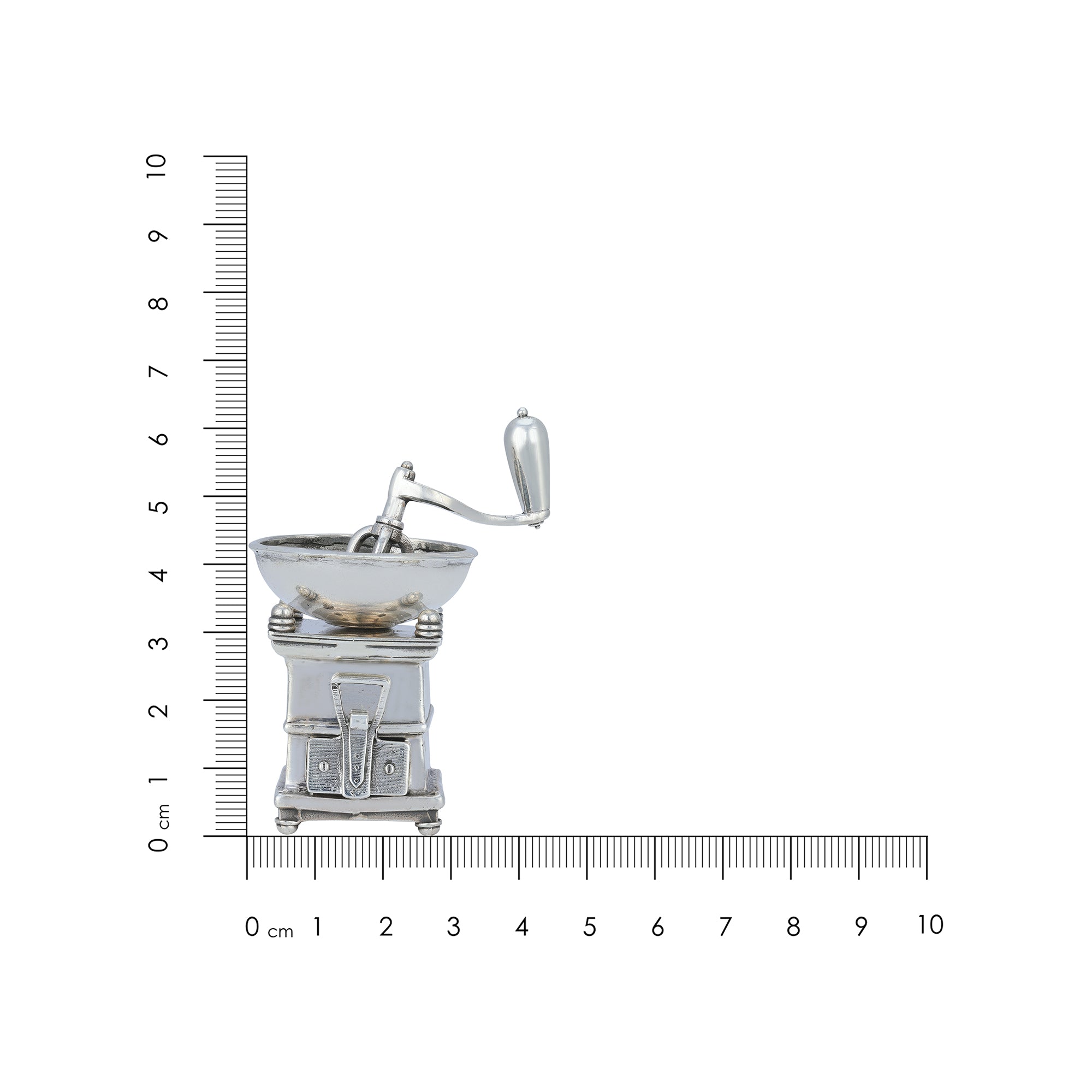 Classic Tabletop Mill 925 Sterling Silver Miniature