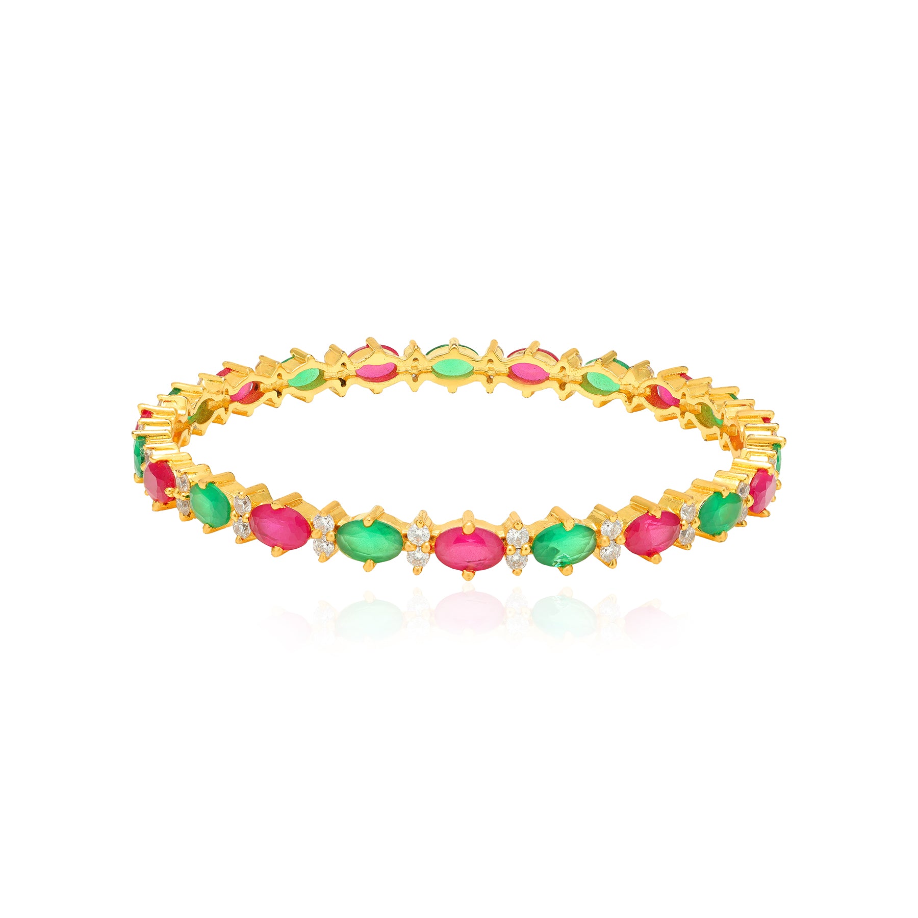 CrimsonVerde Fusion Gold Plated 925 Bangles