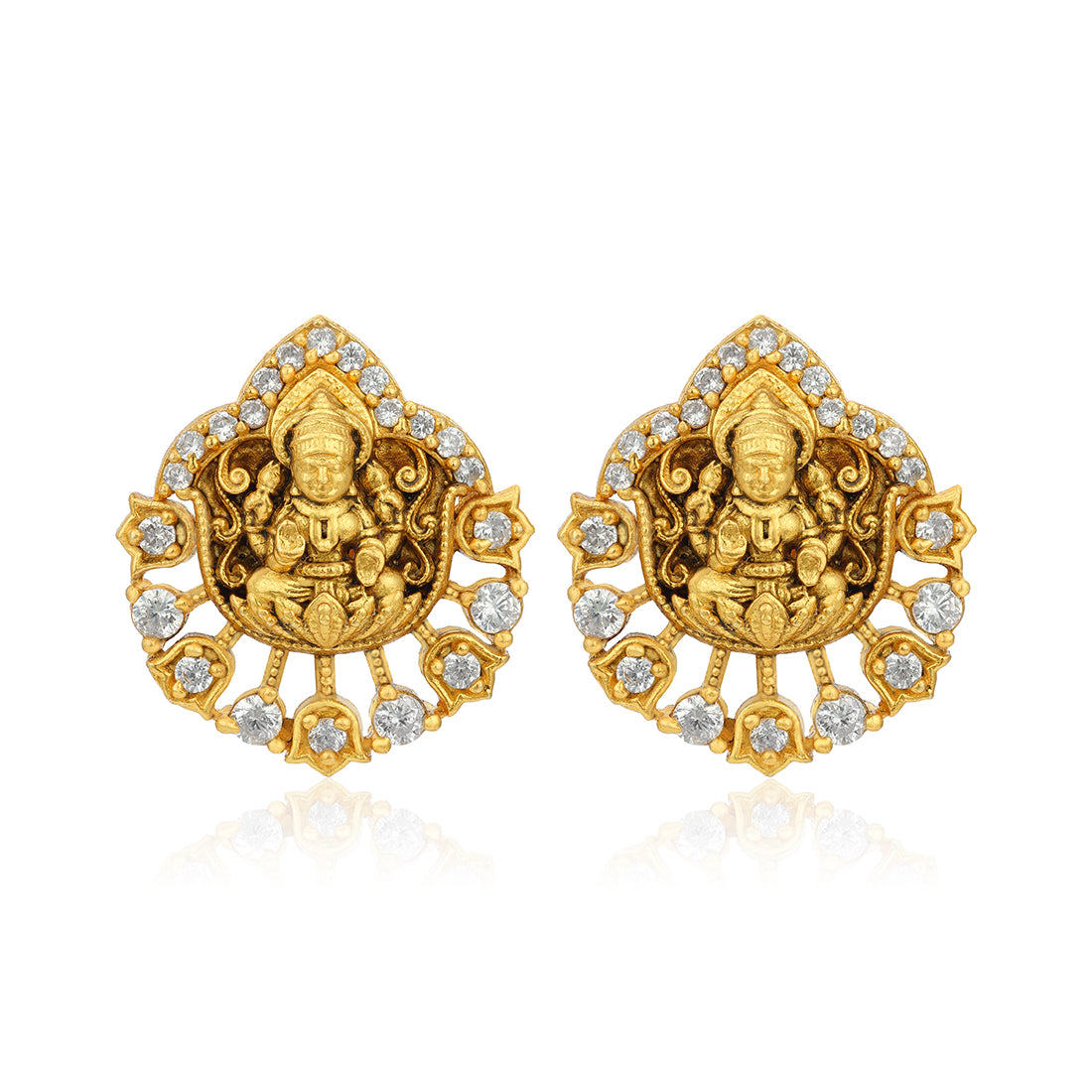 Divine Glow 925 Sterling Silver Multi Petal Earring for Women