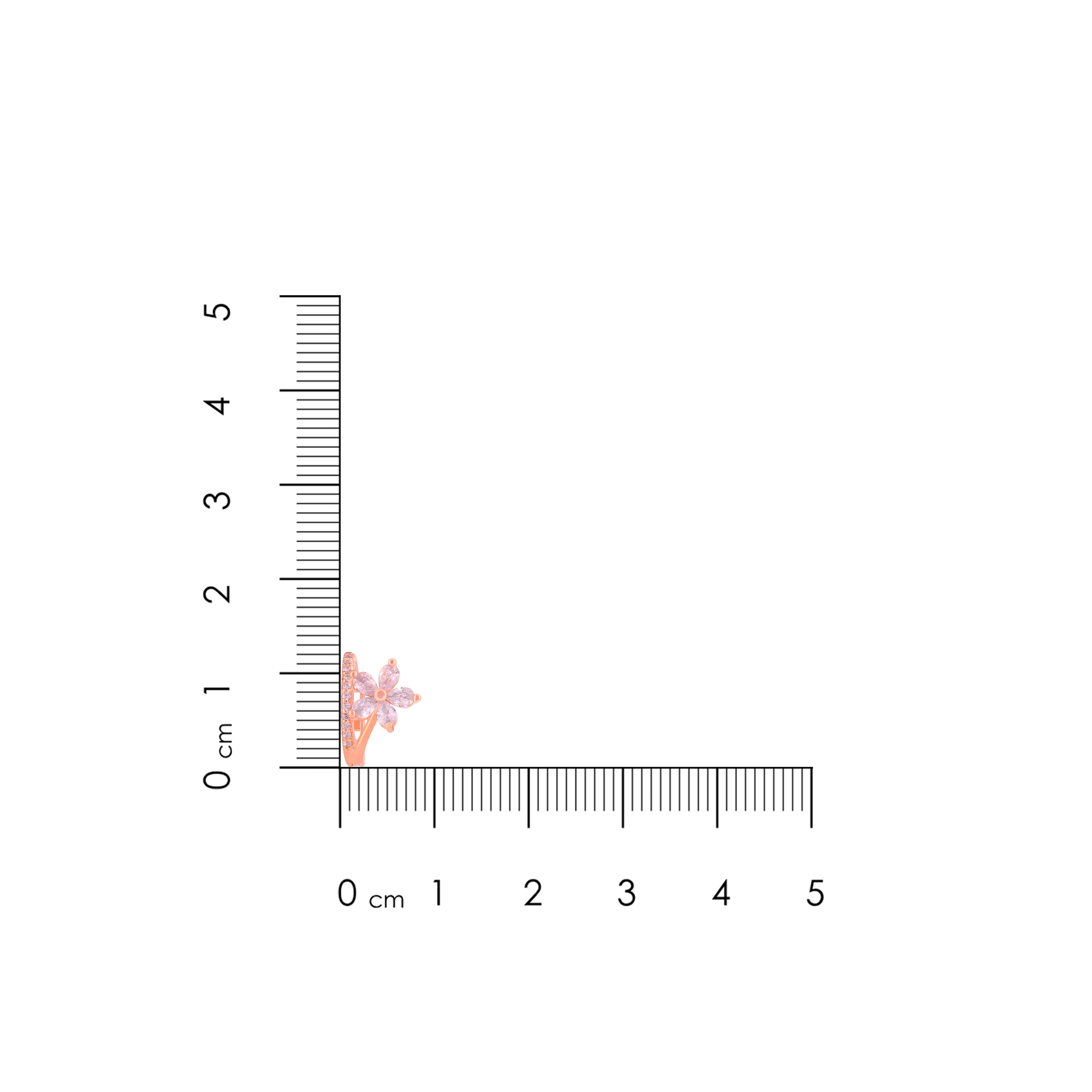 Elegant Bloom 925 Sterling Silver Floral Earring for Women