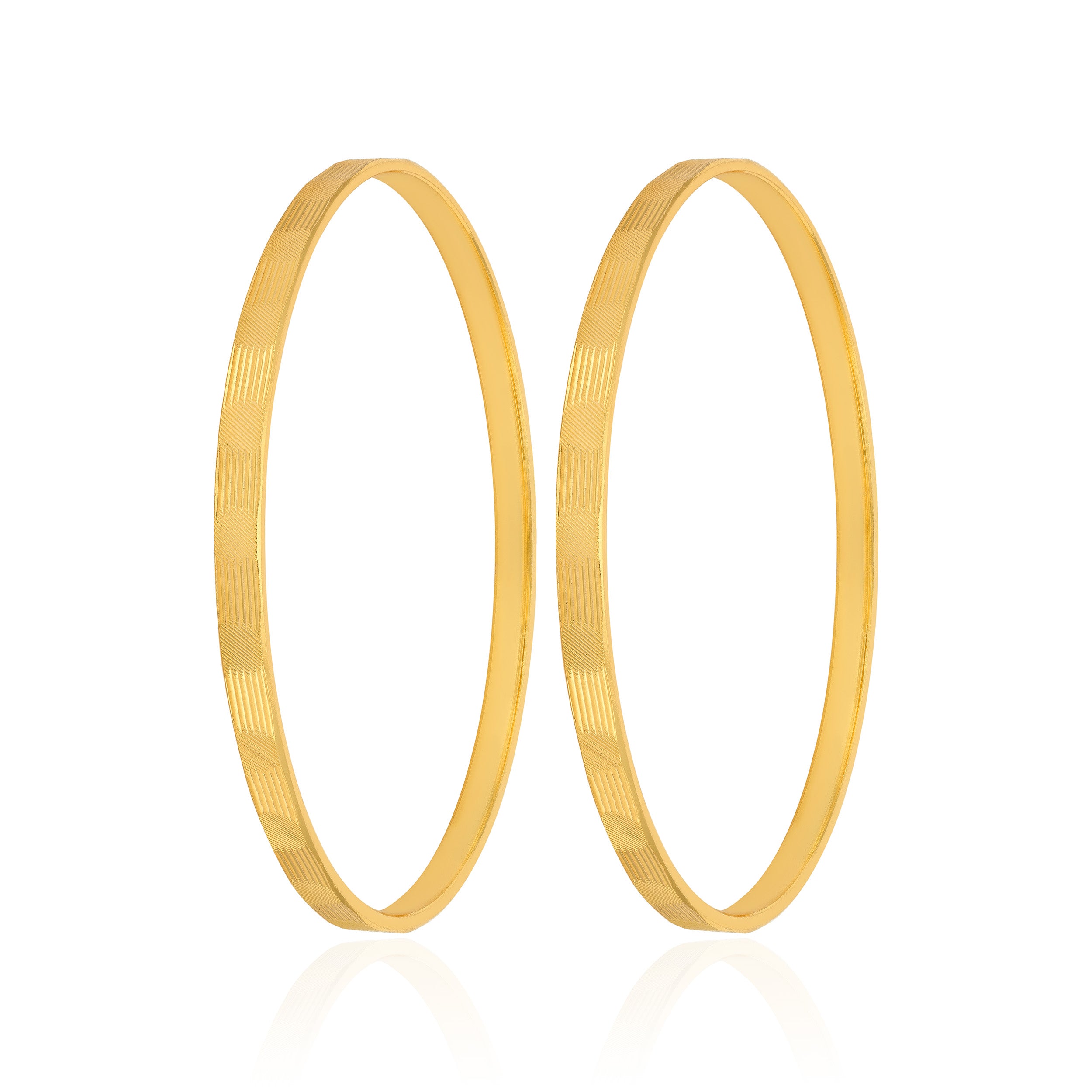 Elegant Diagonal 925 Sterling Silver Patterned Bangle for Women