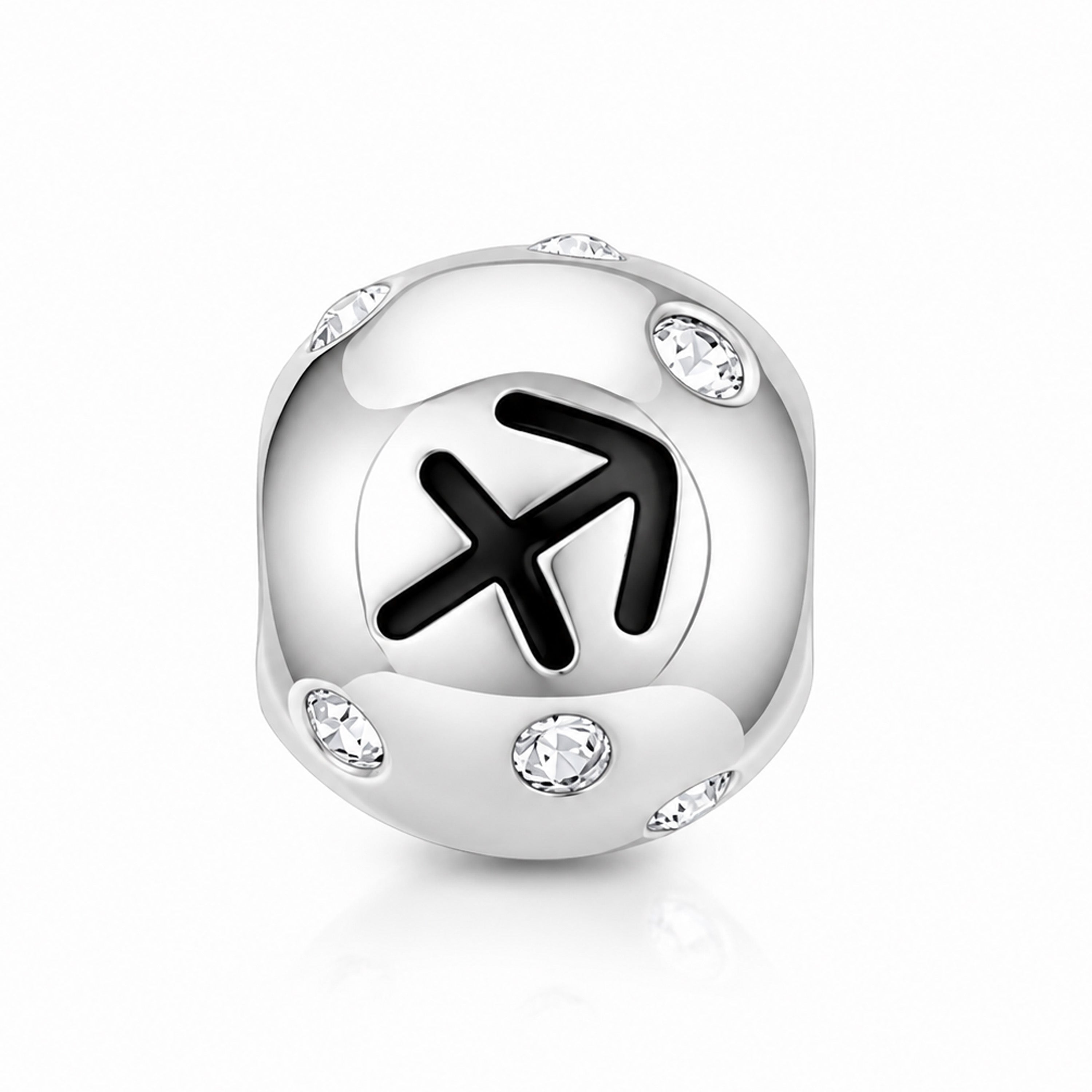 Eternal Sagittarius Sparkle 925 Sterling Silver Charms
