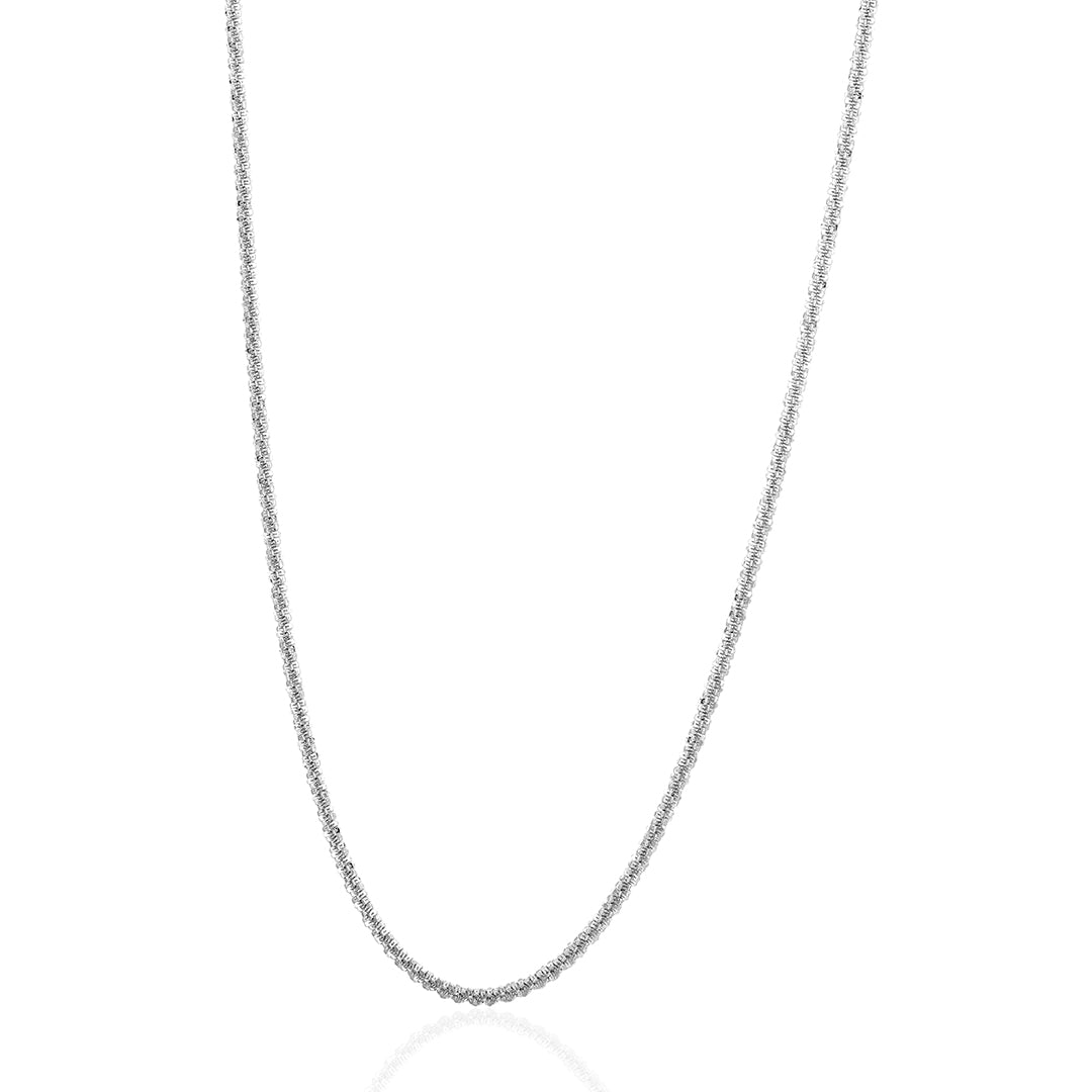 Eternal Sparkle 925 Sterling Silver Chain for Women