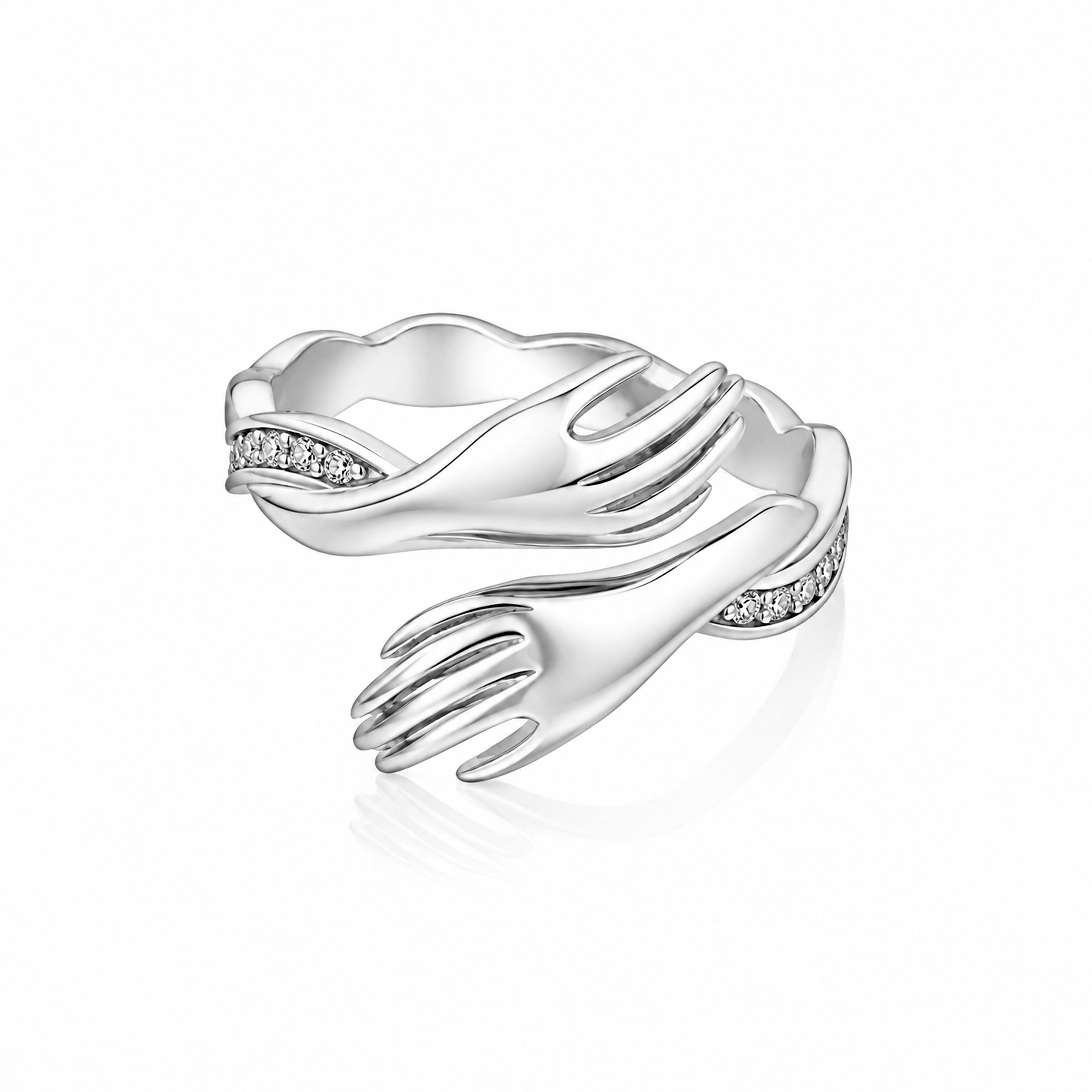 Graceful Love Today 925 Sterling Silver Ring