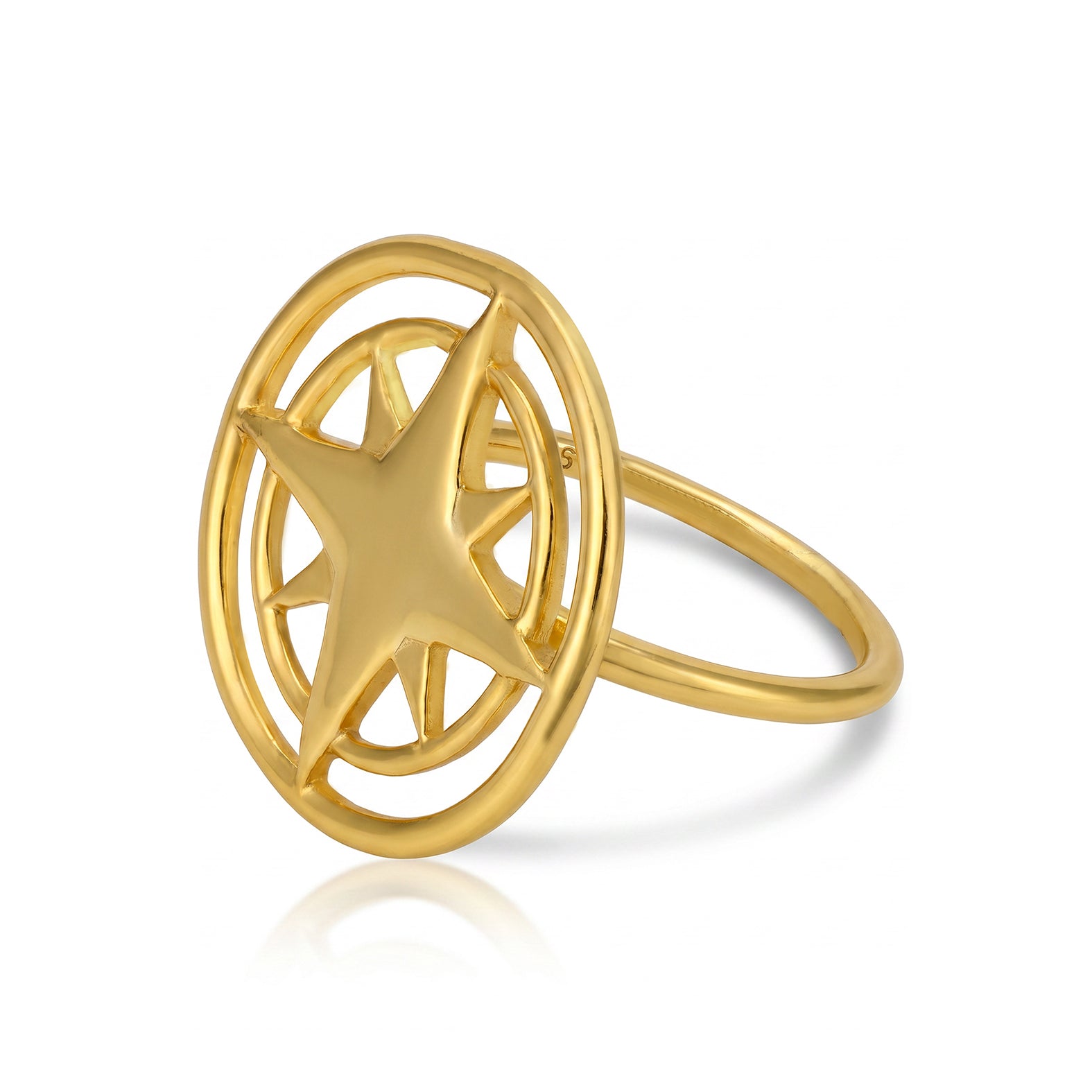 Heavenly Star Shine 925 Sterling Silver Elegant Ring