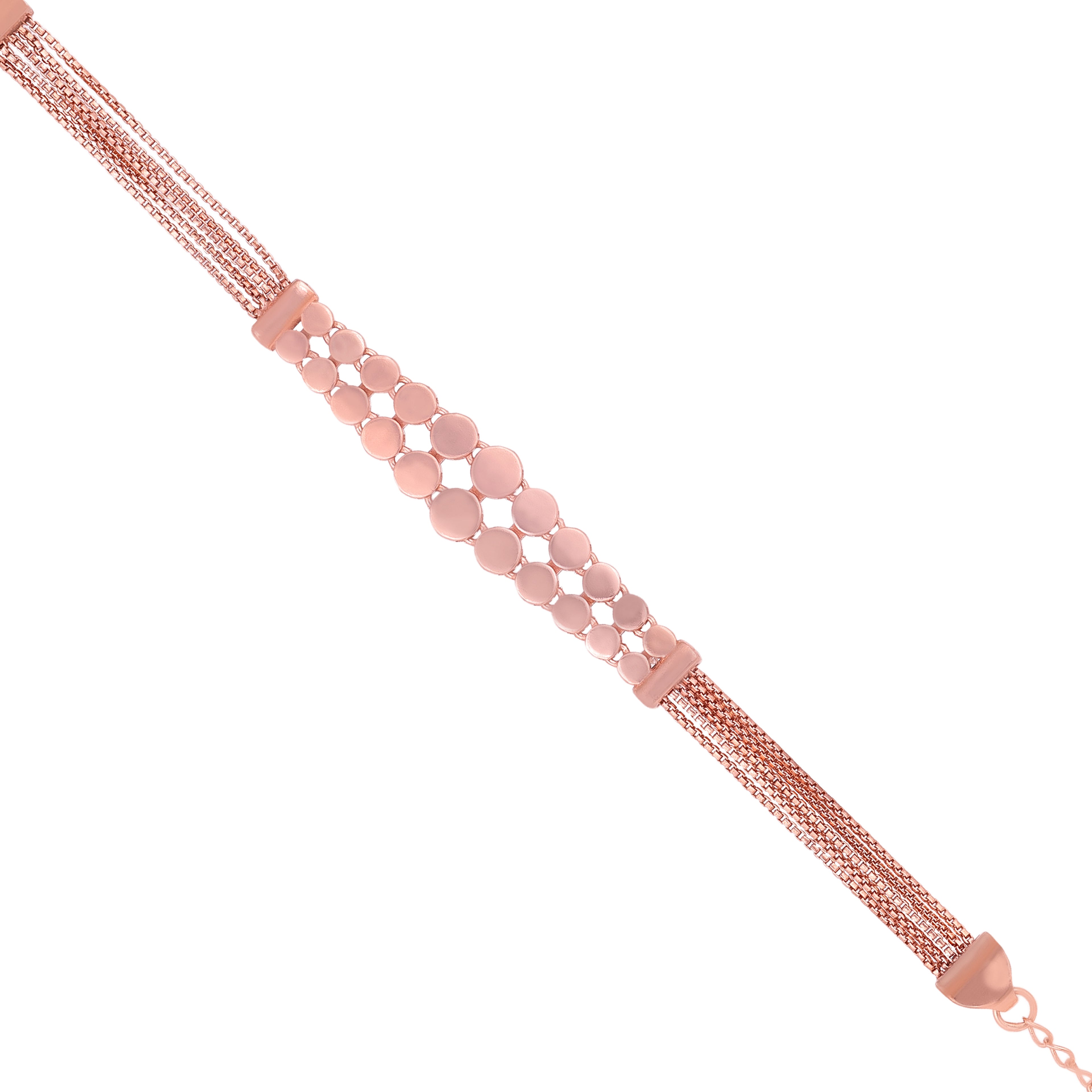 Honeycomb Radiance 925 Sterling Silver Elegant Mesh Bracelet