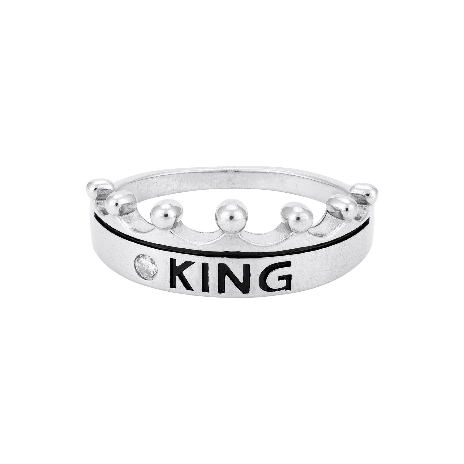King Crown 925 Sterling Silver rings for women