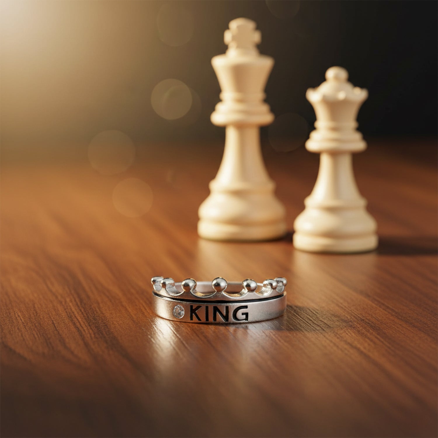 King Crown 925 Sterling Silver rings for women